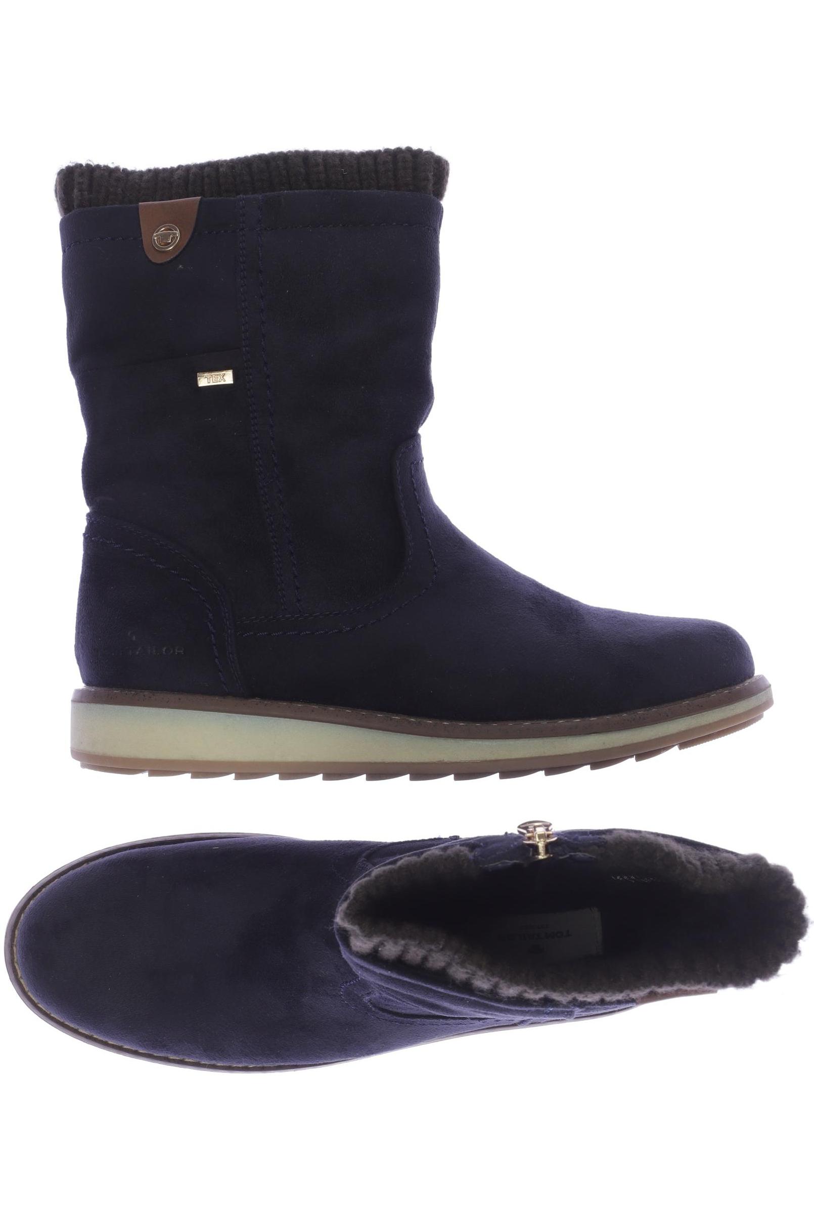 

Tom Tailor Damen Stiefel, marineblau