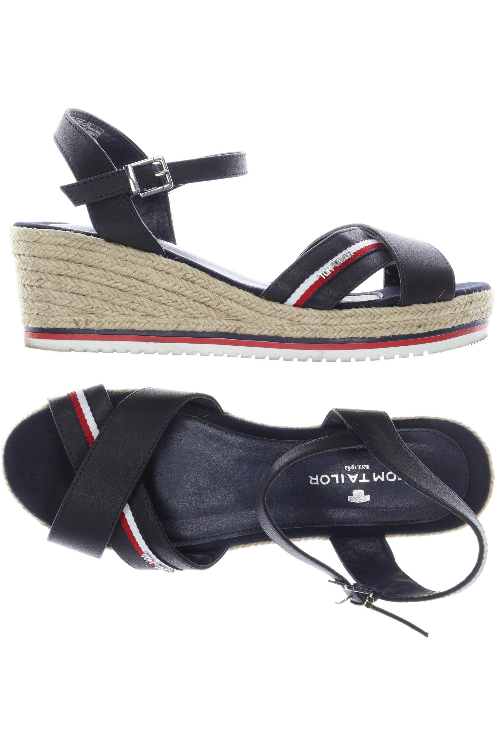 

Tom Tailor Damen Sandale, marineblau, Gr. 40
