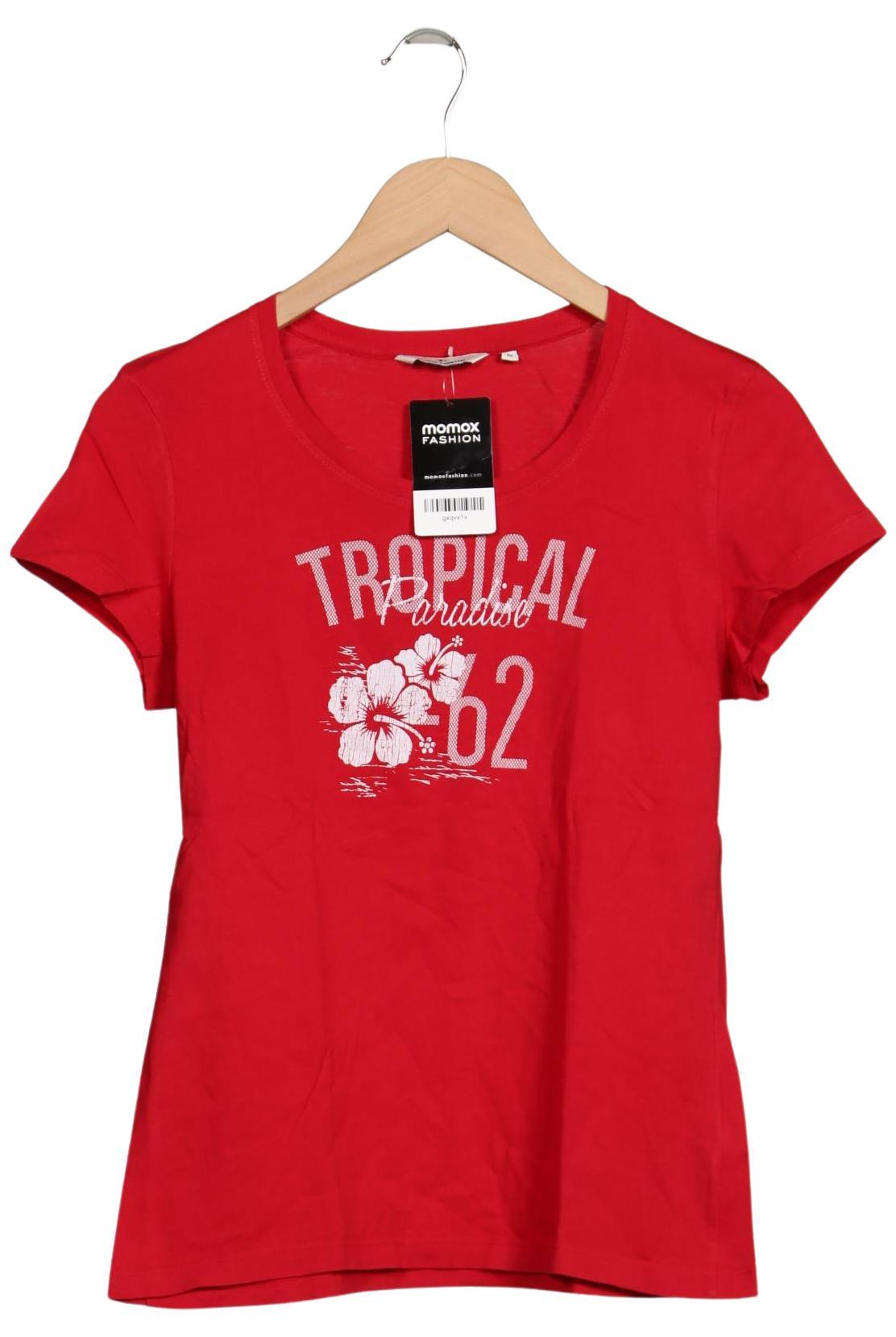 

Tom Tailor Damen T-Shirt, rot, Gr. 38