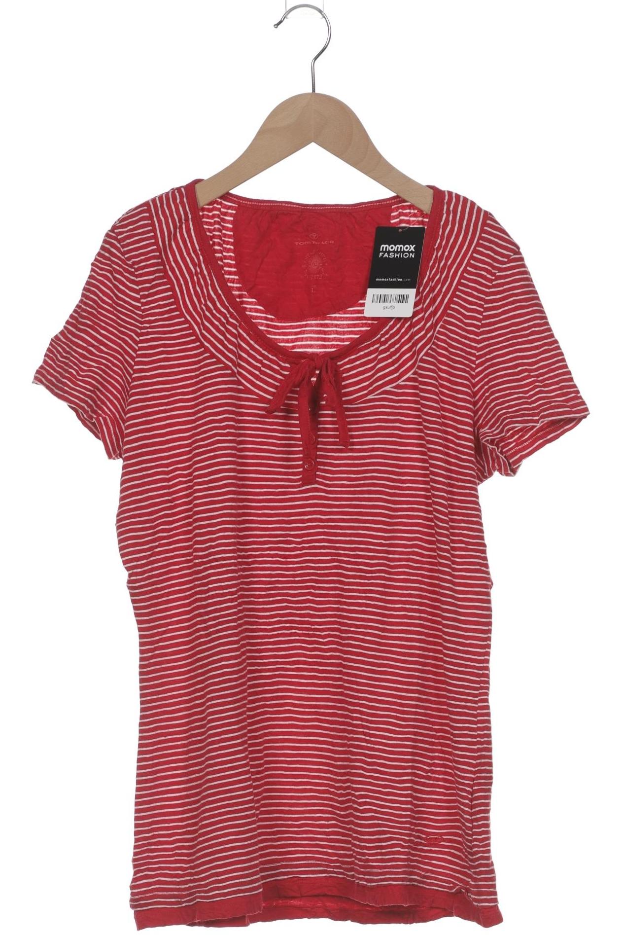 

Tom Tailor Damen T-Shirt, rot, Gr. 42