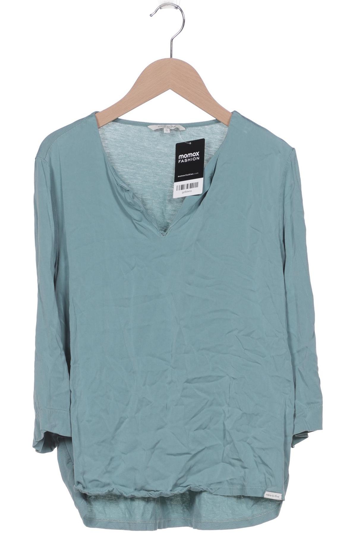 

Tom Tailor Damen Langarmshirt, türkis, Gr. 36