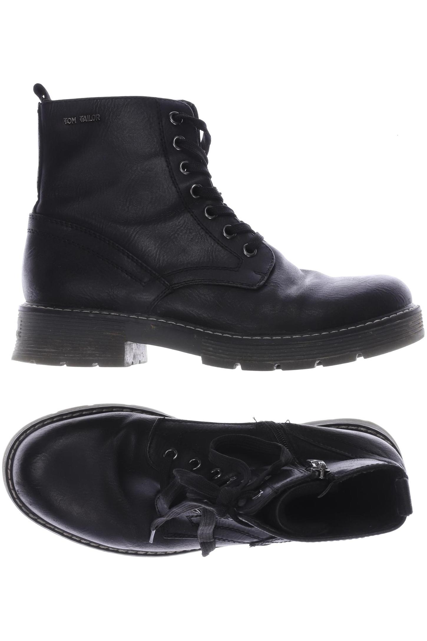 

Tom Tailor Damen Stiefelette, schwarz