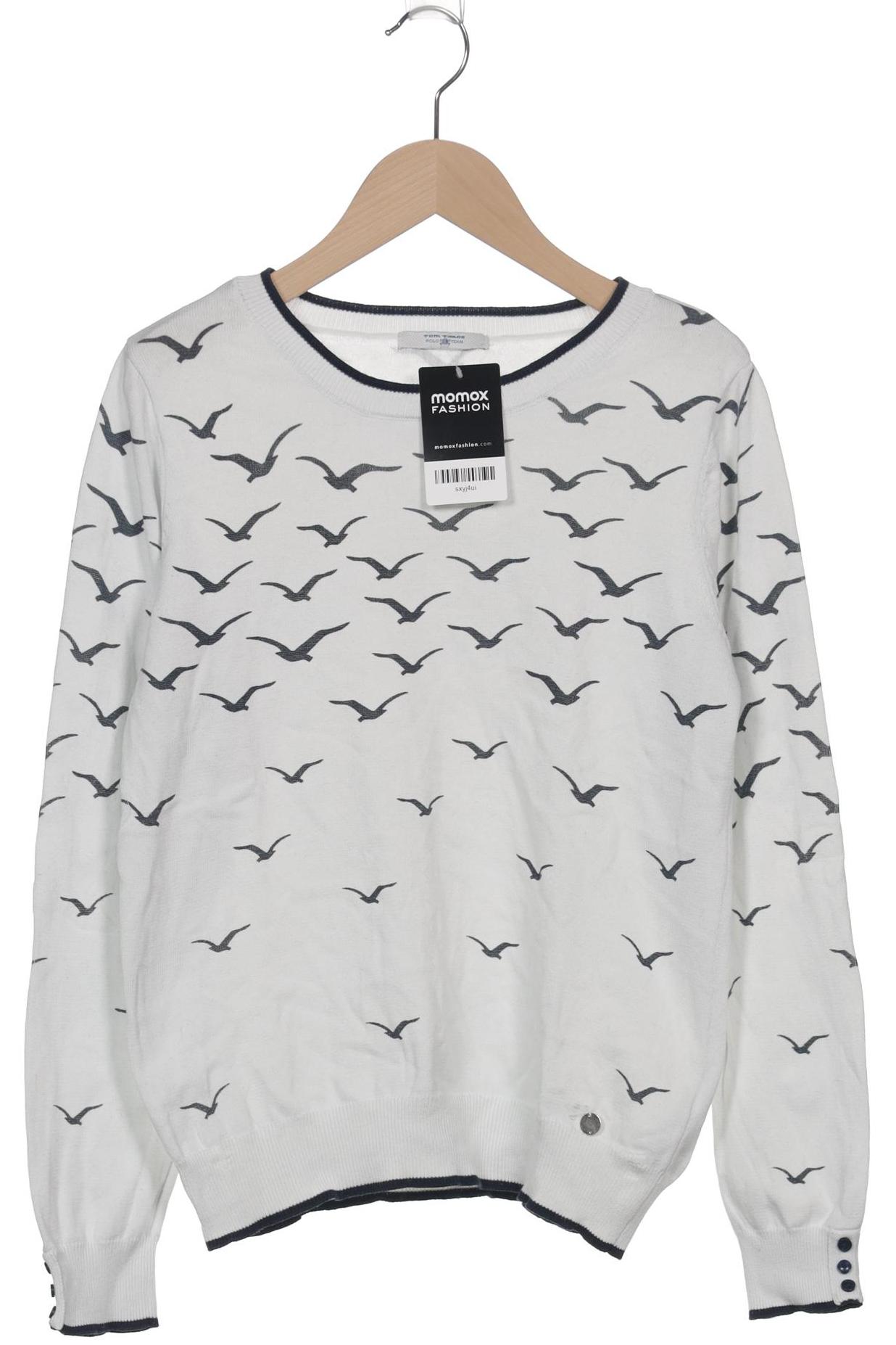 

Tom Tailor Damen Pullover, weiß, Gr. 36