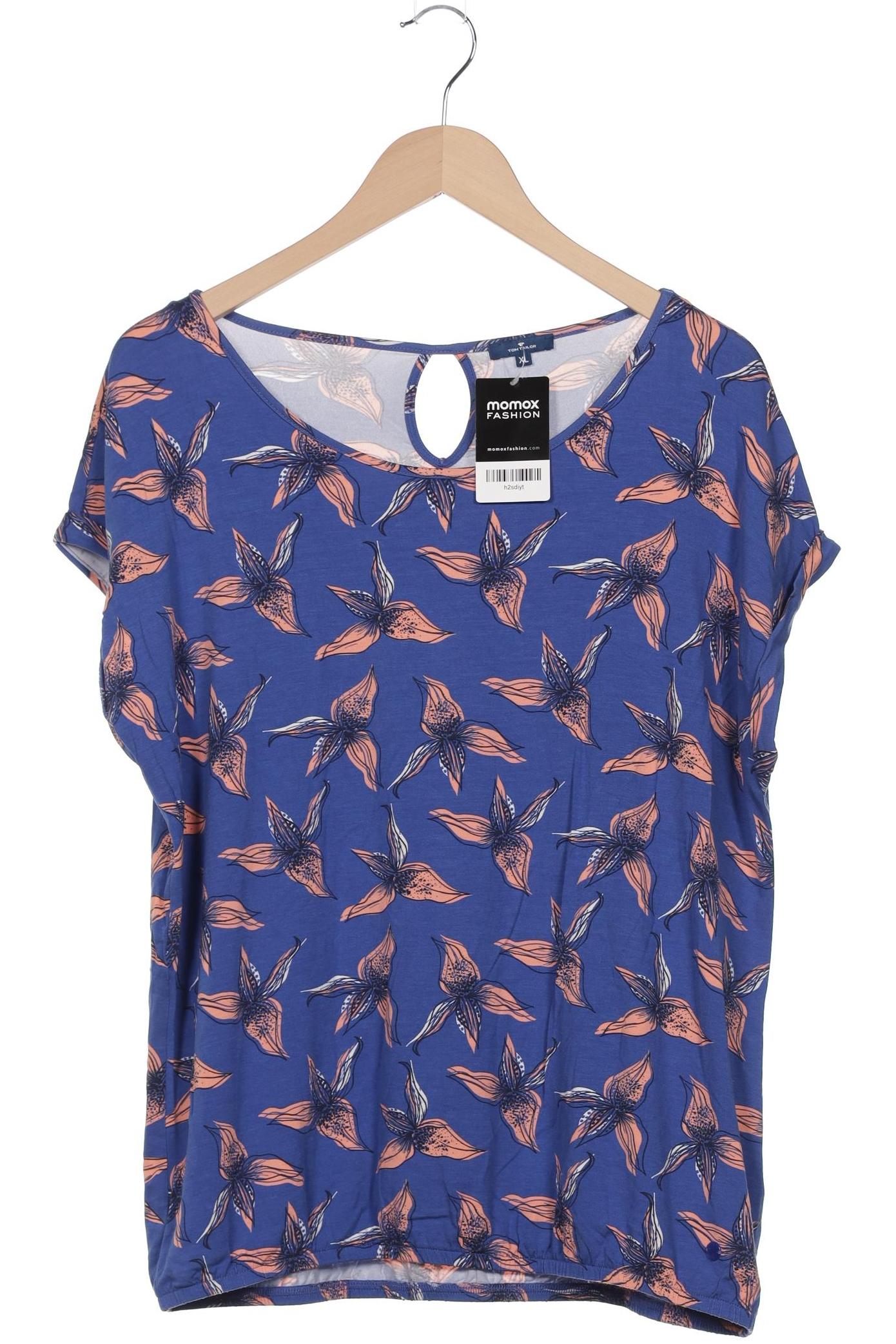 

Tom Tailor Damen T-Shirt, blau, Gr. 44