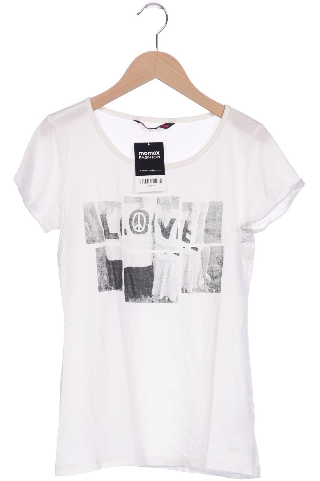 

Tom Tailor Damen T-Shirt, weiß, Gr. 36