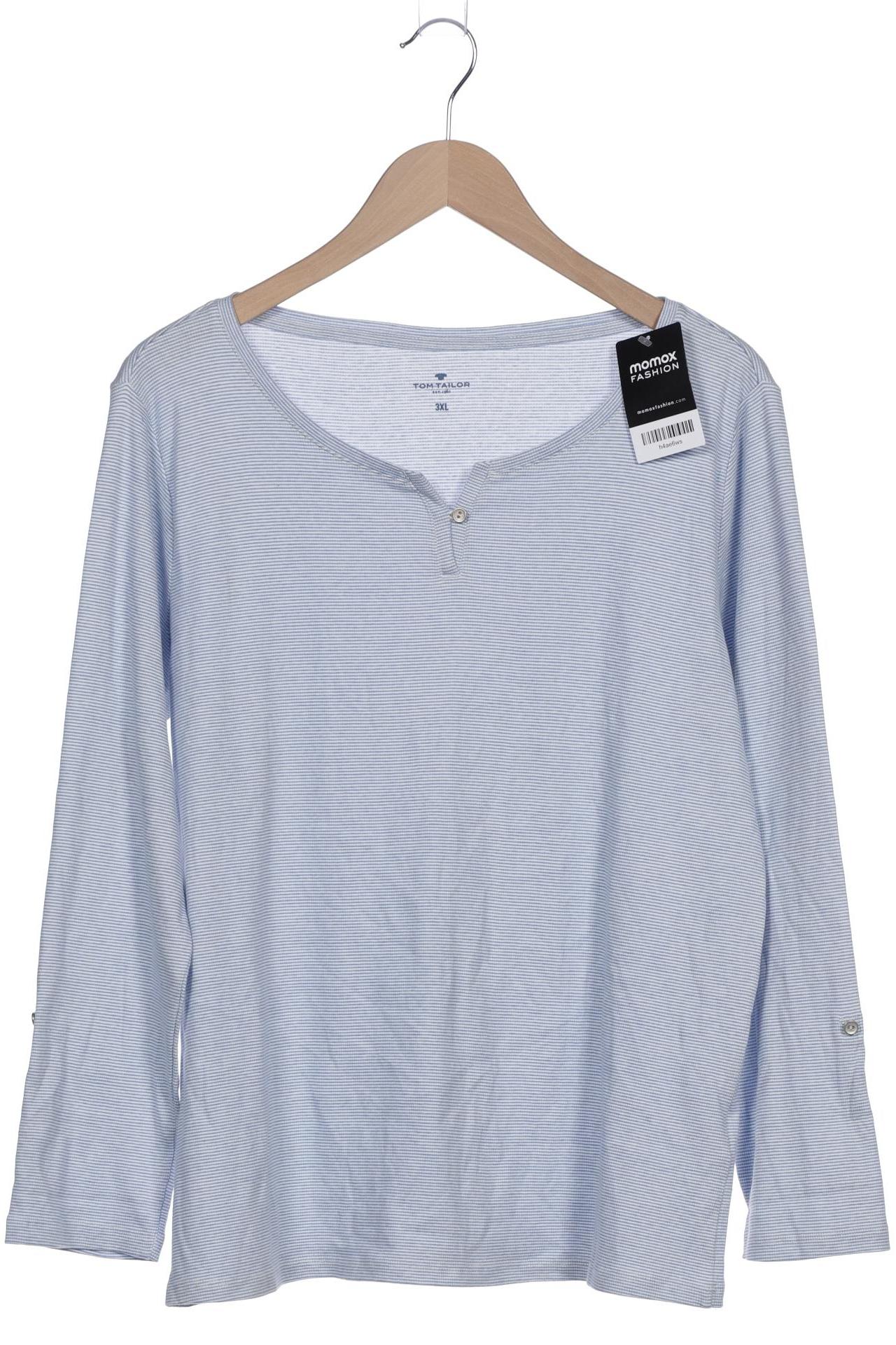 

Tom Tailor Damen Langarmshirt, hellblau