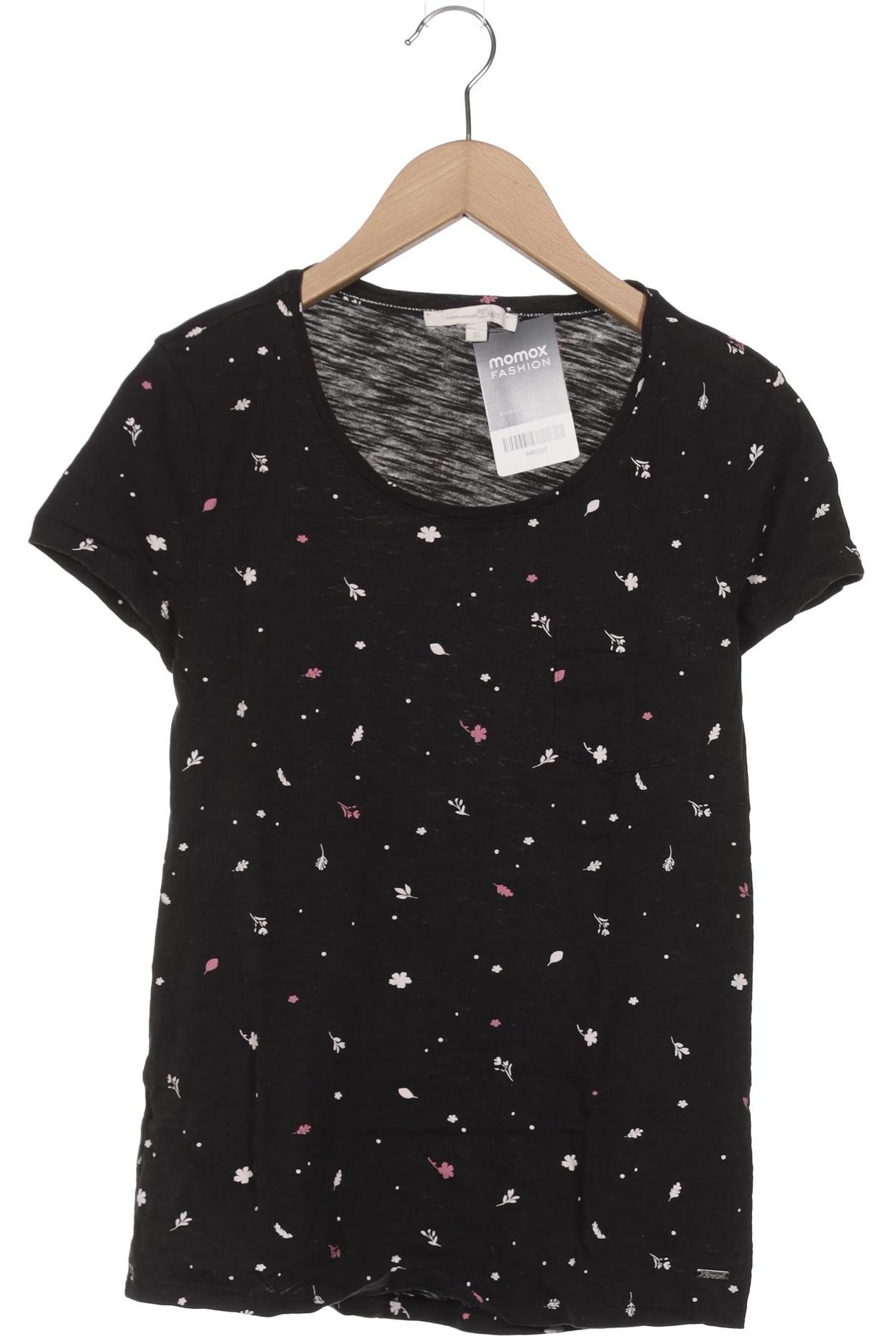 

Tom Tailor Damen T-Shirt, schwarz, Gr. 34