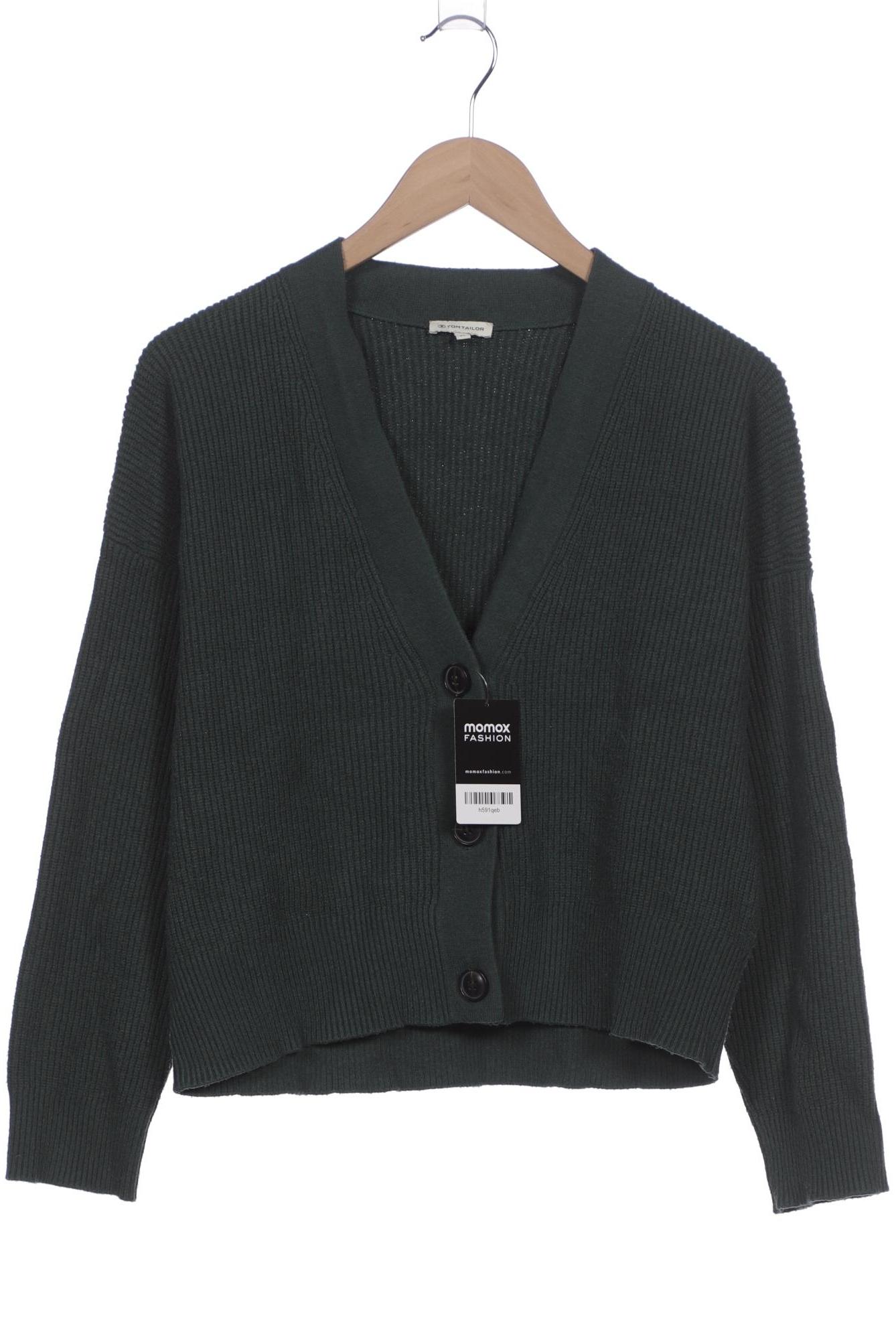 

Tom Tailor Damen Strickjacke, grün, Gr. 38