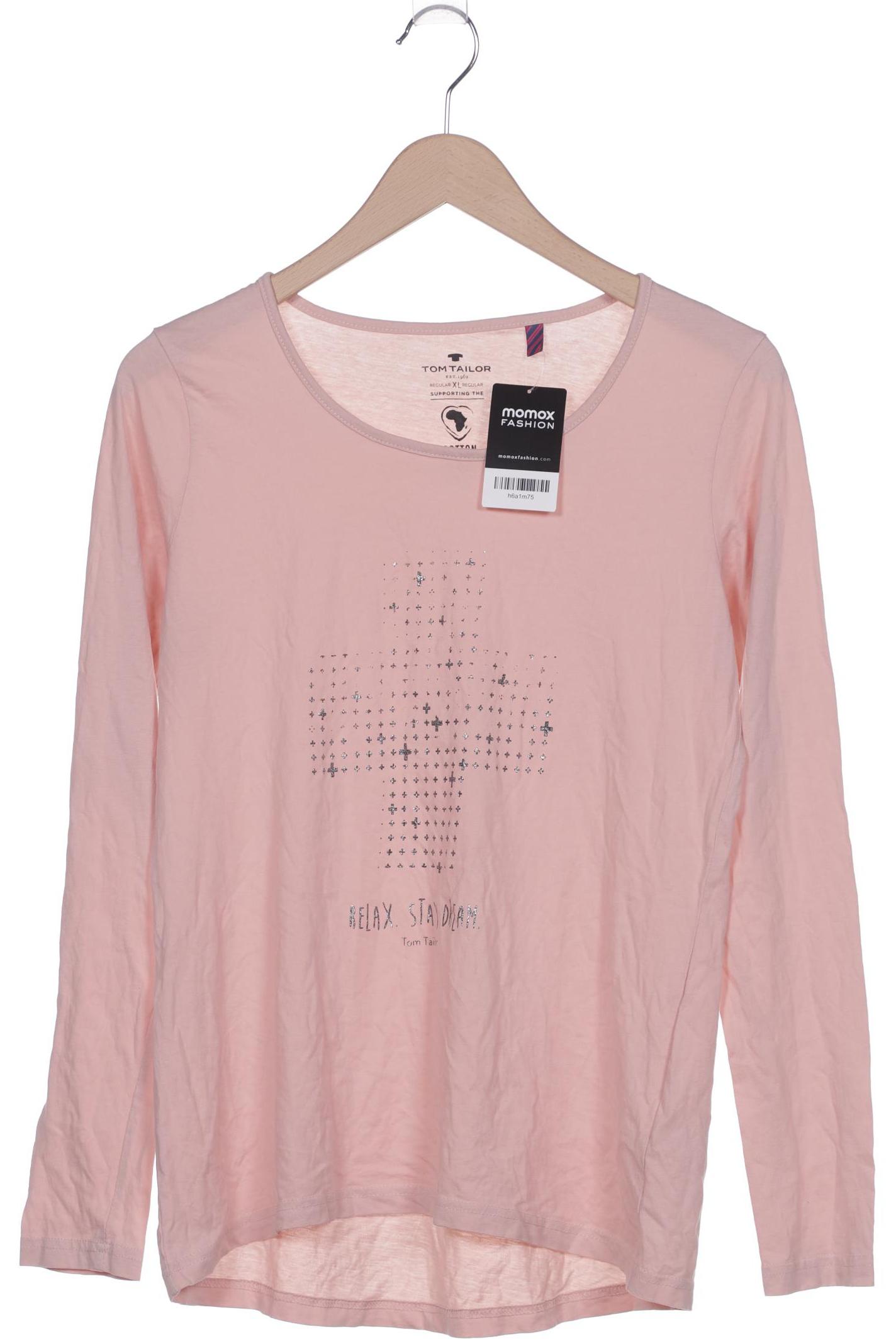 

Tom Tailor Damen Langarmshirt, pink, Gr. 44
