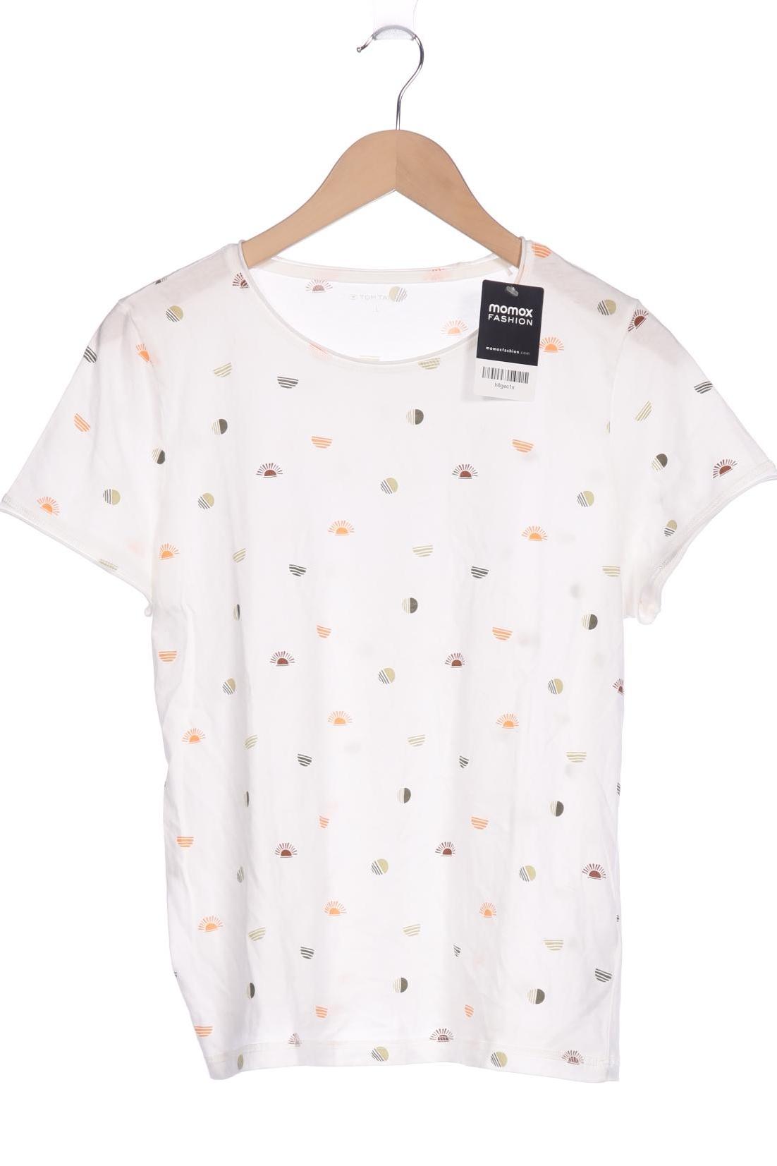 

Tom Tailor Damen T-Shirt, weiß, Gr. 42