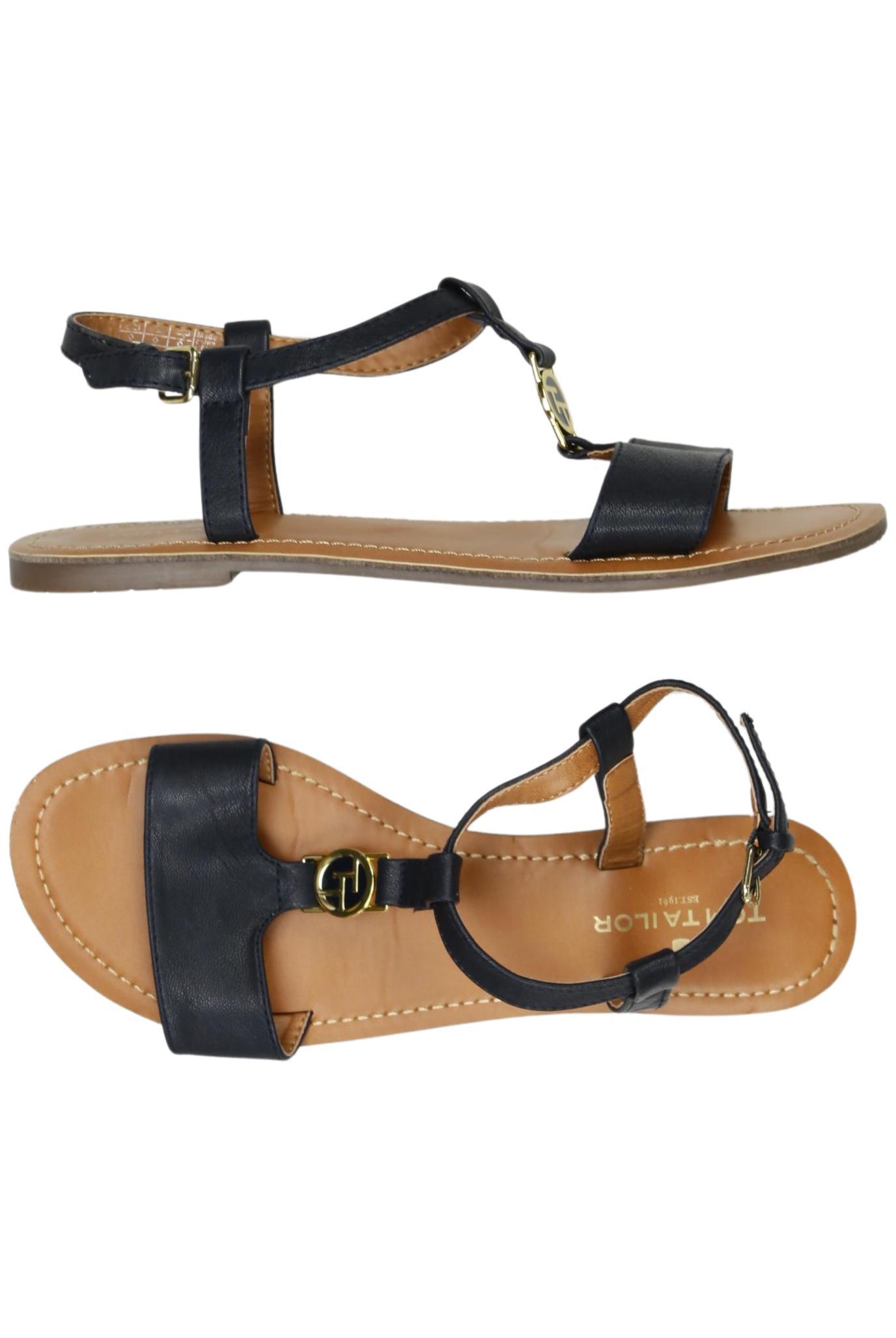 

Tom Tailor Damen Sandale, marineblau, Gr. 40