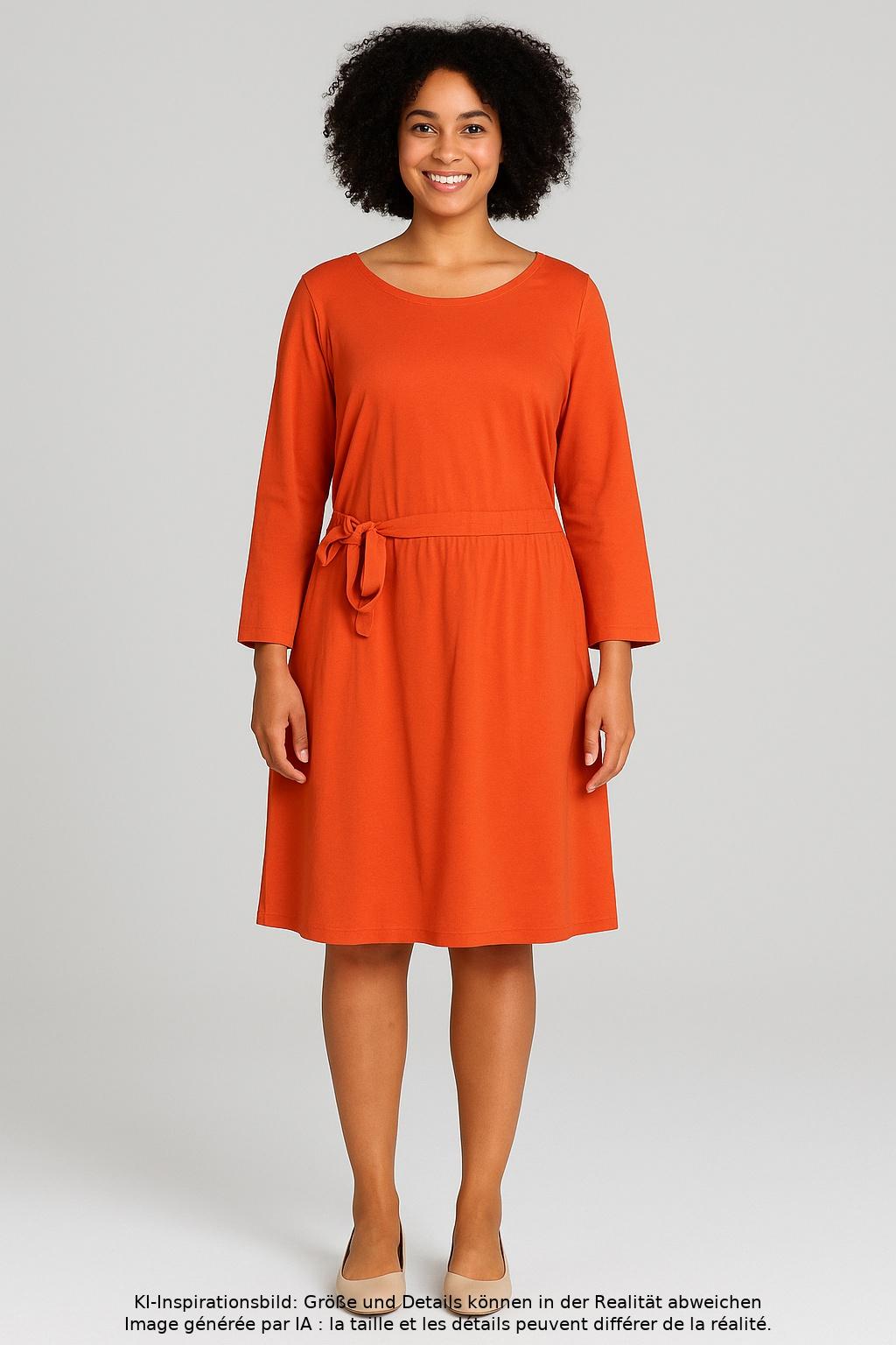 

Tom Tailor Damen Kleid, orange, Gr. 42