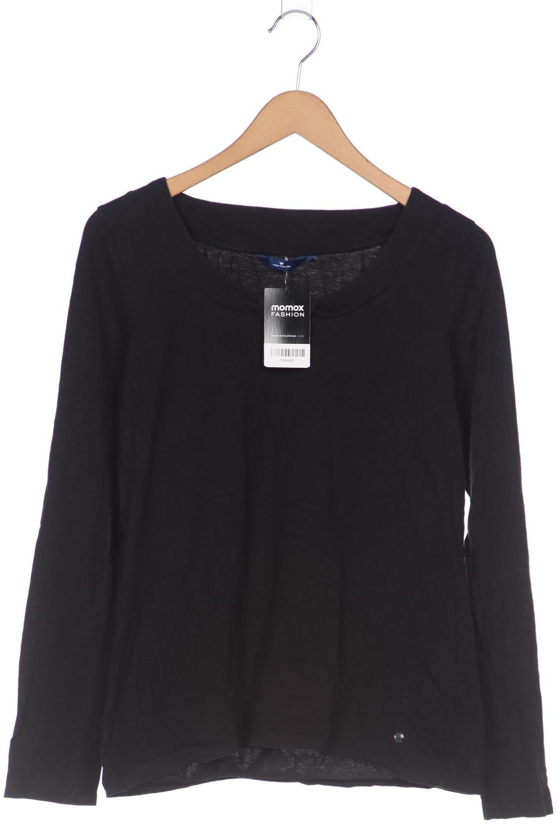 

Tom Tailor Damen Langarmshirt, schwarz, Gr. 38