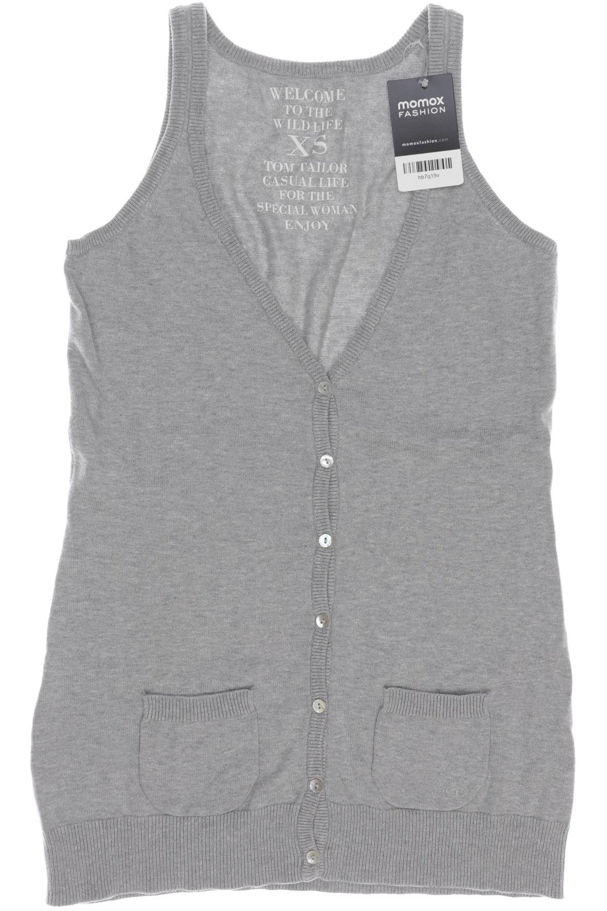 

Tom Tailor Damen Weste, grau, Gr. 34