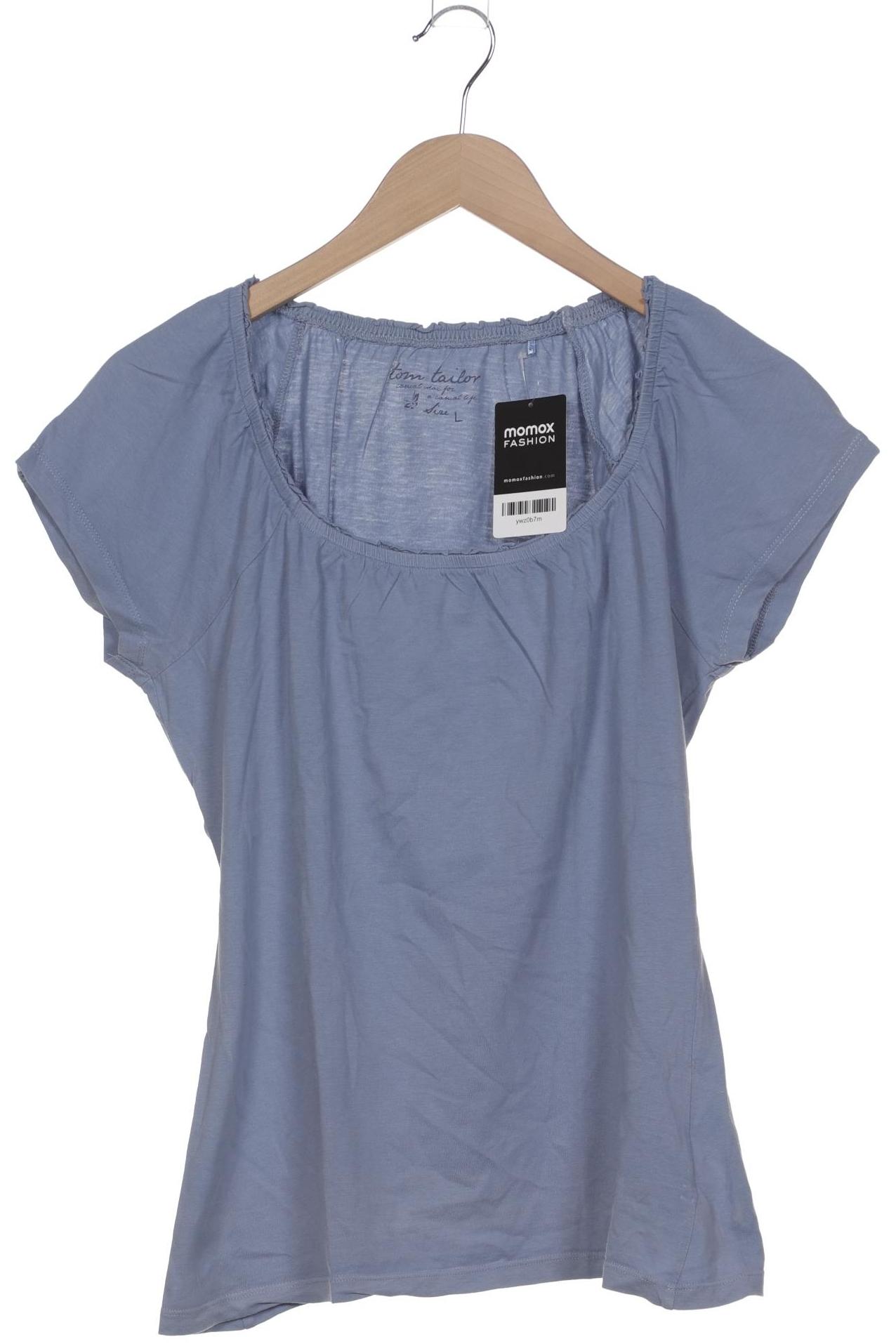 

Tom Tailor Damen T-Shirt, hellblau, Gr. 42