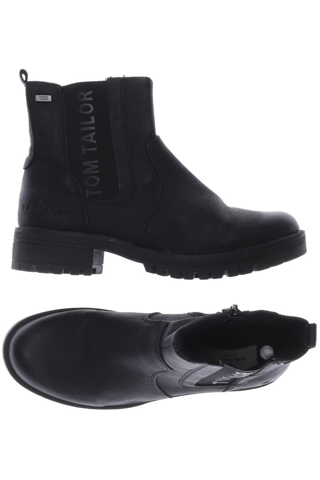 

Tom Tailor Damen Stiefelette, schwarz