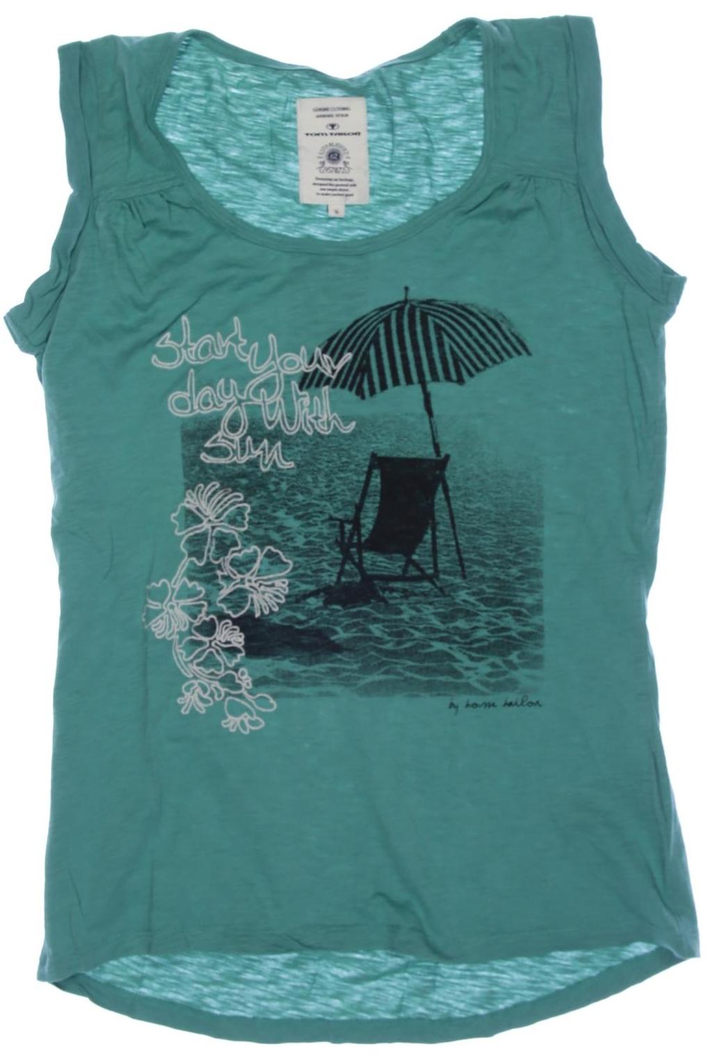 

Tom Tailor Damen Top, grün, Gr. 36