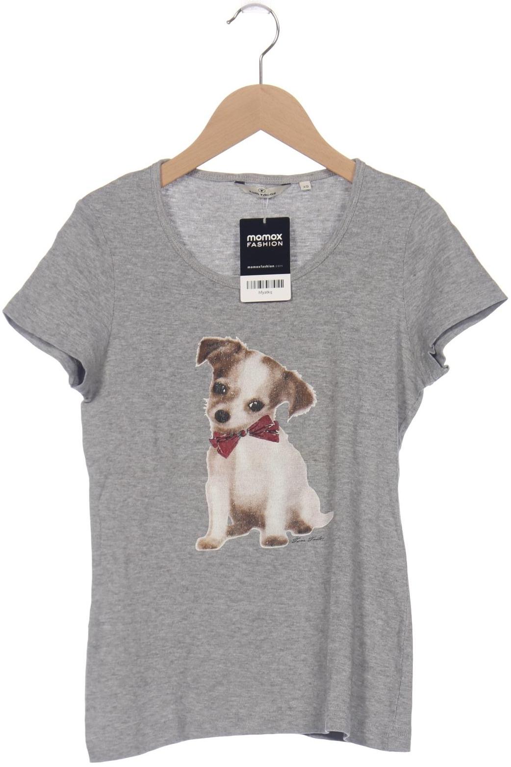 

Tom Tailor Damen T-Shirt, grau, Gr. 34