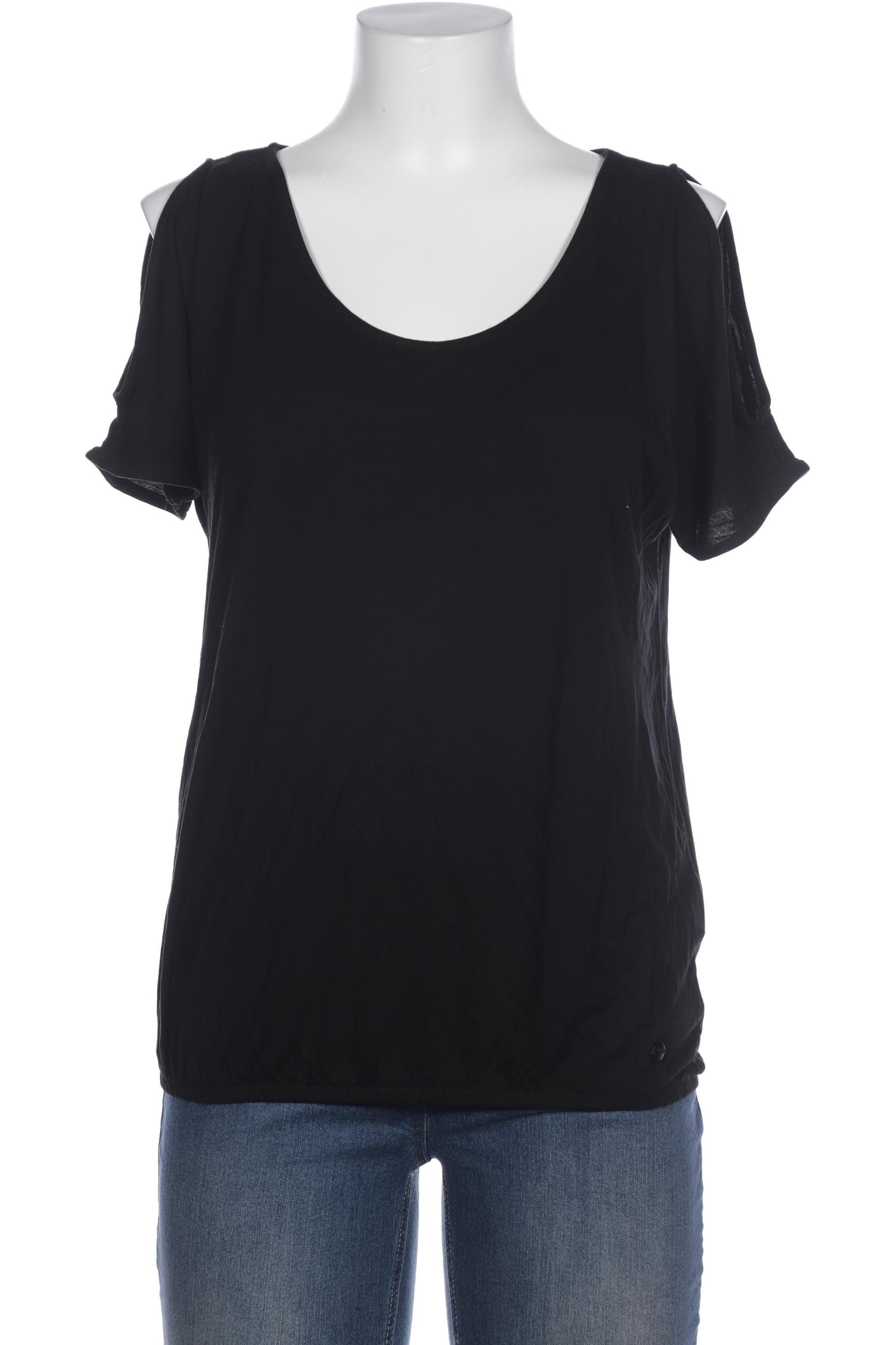 

Tom Tailor Damen T-Shirt, schwarz, Gr. 38