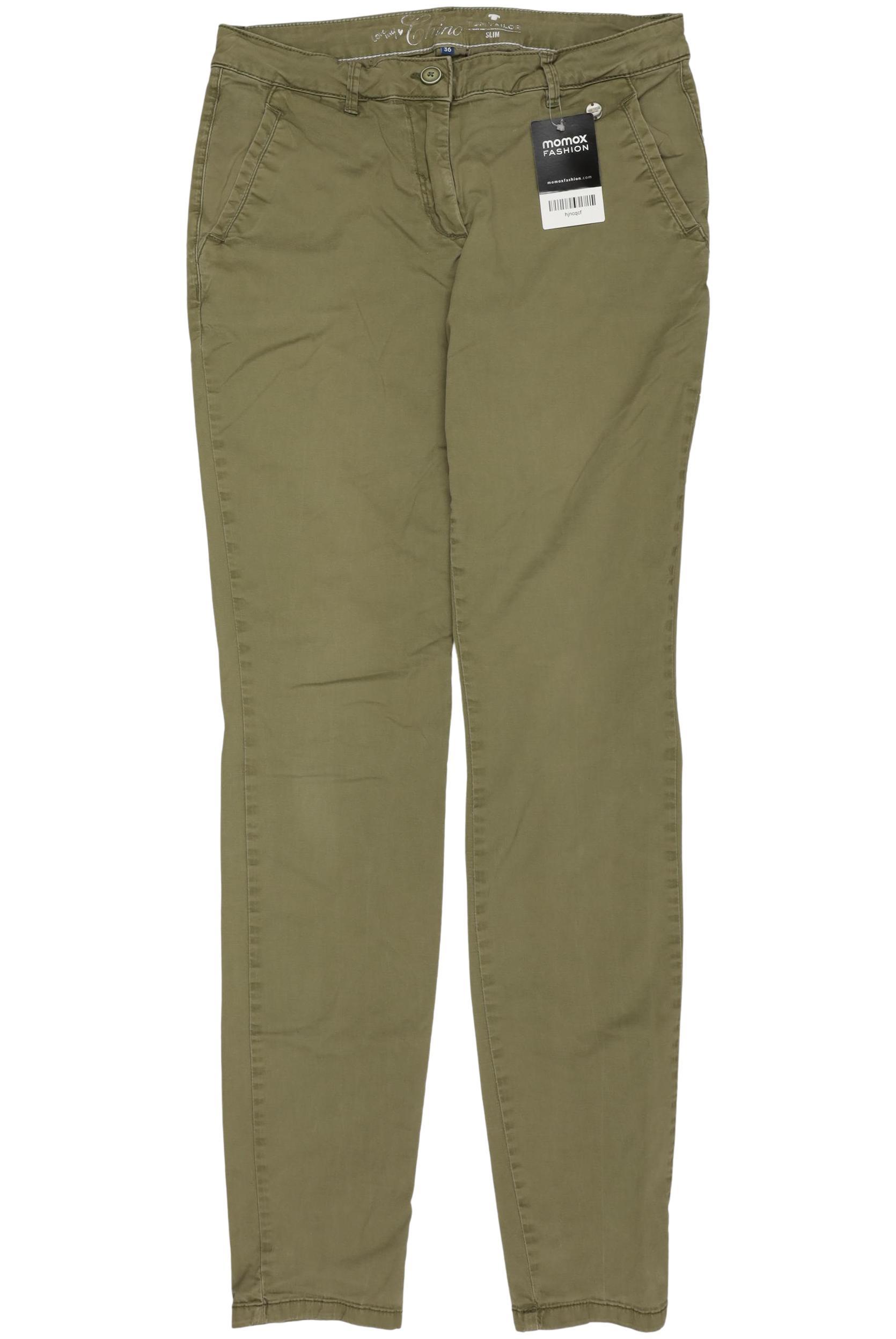 

Tom Tailor Damen Stoffhose, grün, Gr. 36
