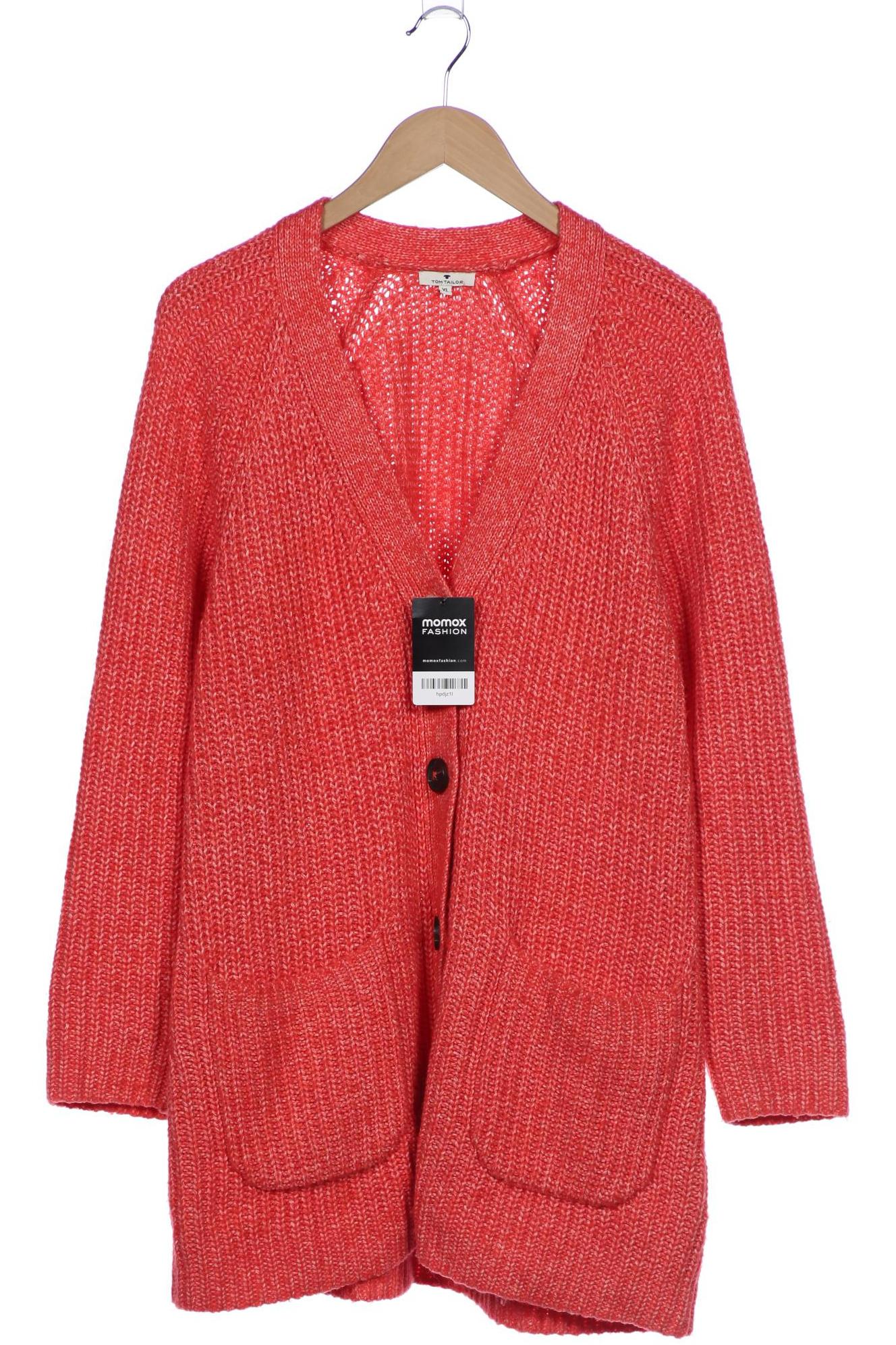 

Tom Tailor Damen Strickjacke, orange, Gr. 44