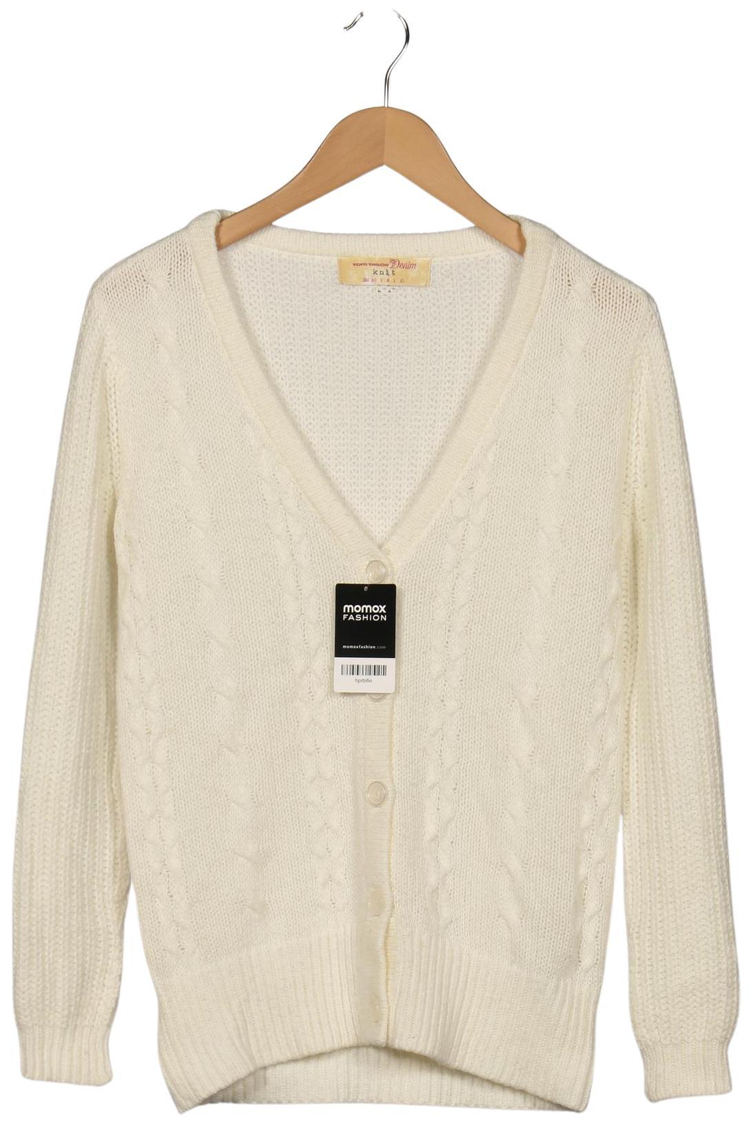 

Tom Tailor Damen Strickjacke, cremeweiß, Gr. 34