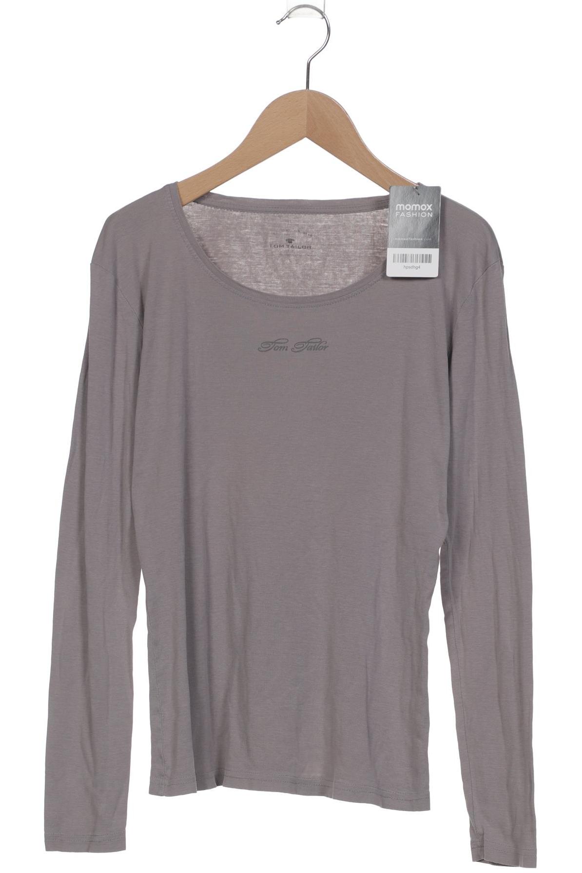 

Tom Tailor Damen Langarmshirt, grau, Gr. 36