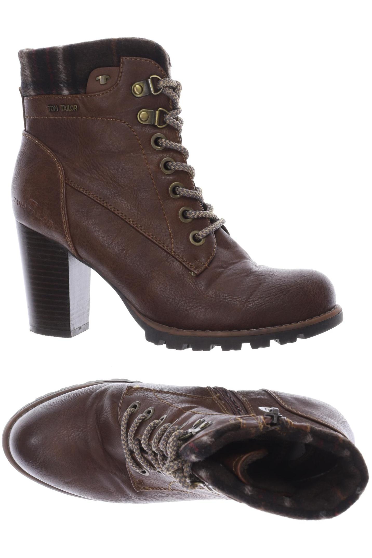 

Tom Tailor Damen Stiefelette, braun