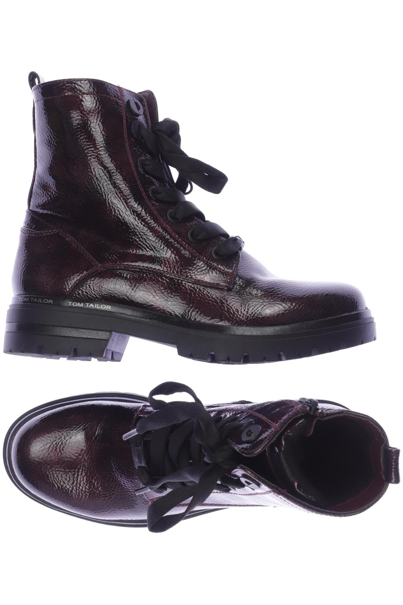 

Tom Tailor Damen Stiefelette, bordeaux