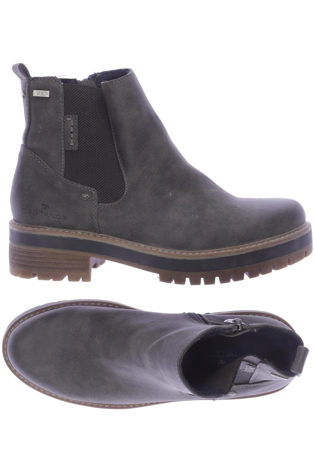 

Tom Tailor Damen Stiefelette, grau, Gr. 40