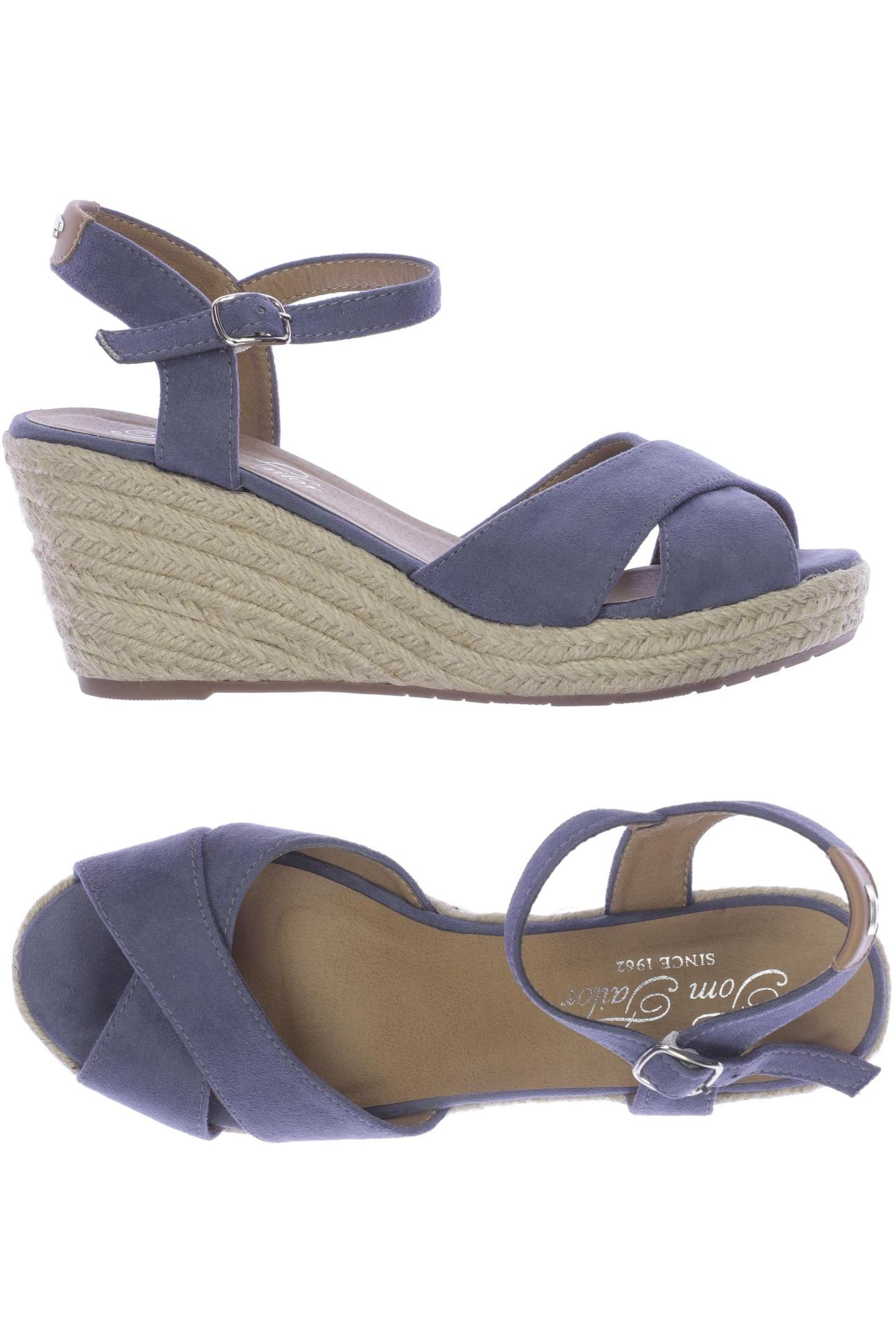 

Tom Tailor Damen Sandale, blau, Gr. 39