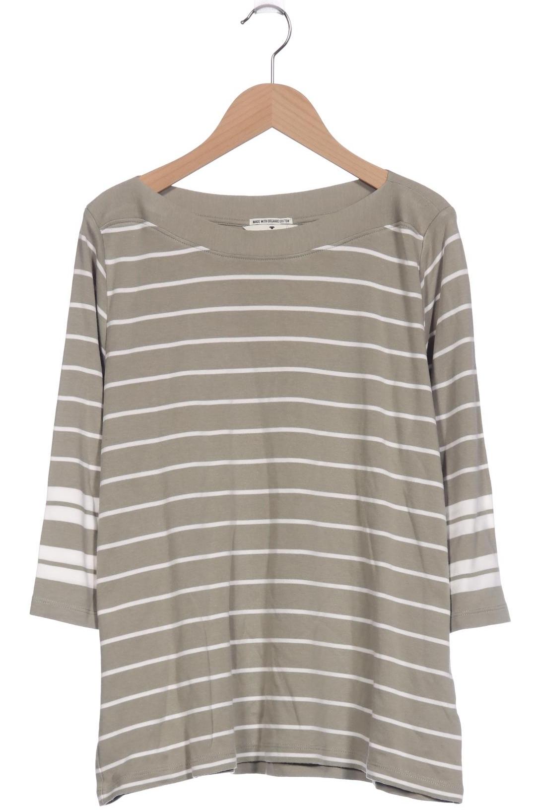 

Tom Tailor Damen Langarmshirt, grün, Gr. 44