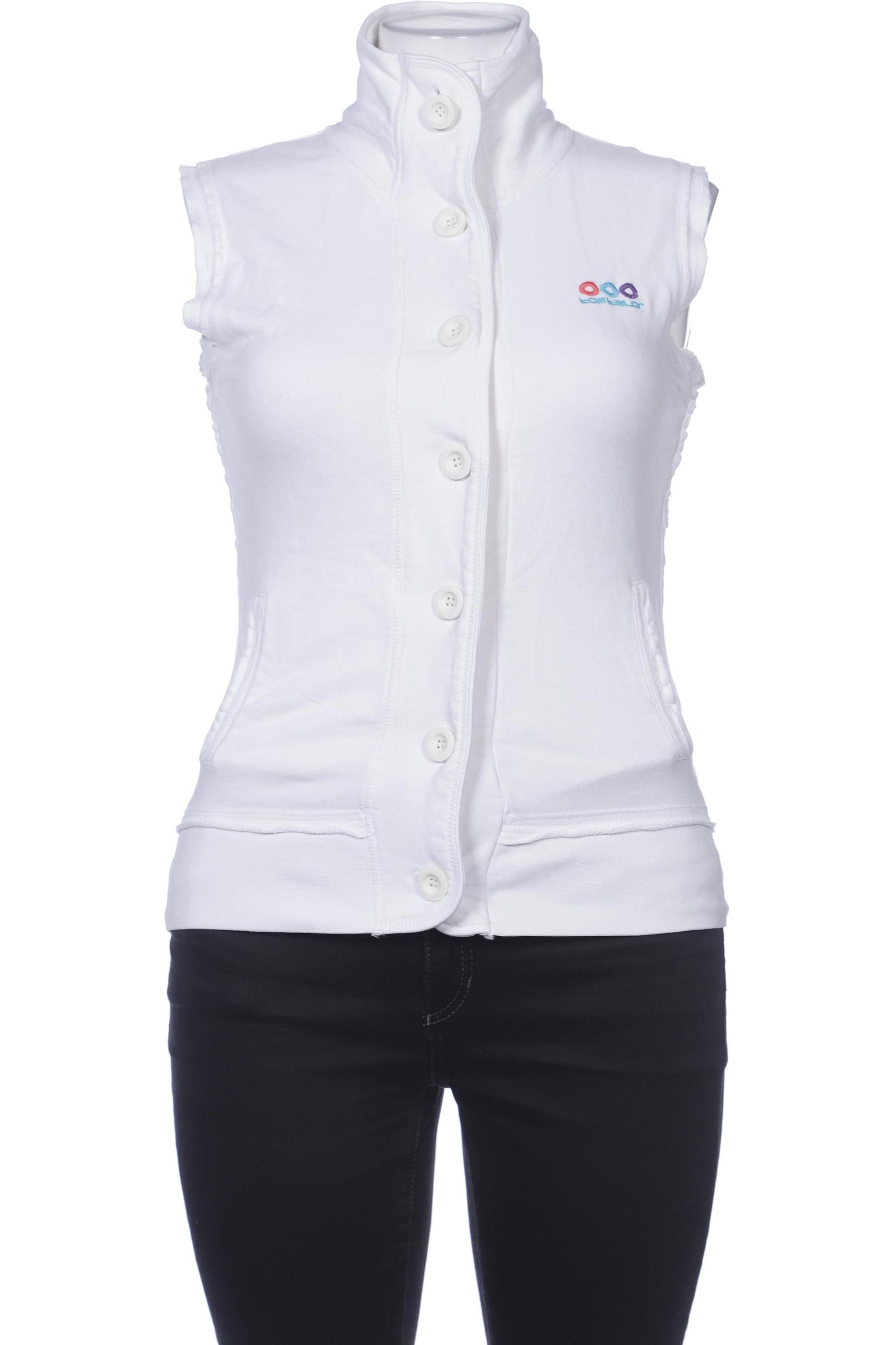 

Tom Tailor Damen Weste, weiß, Gr. 44