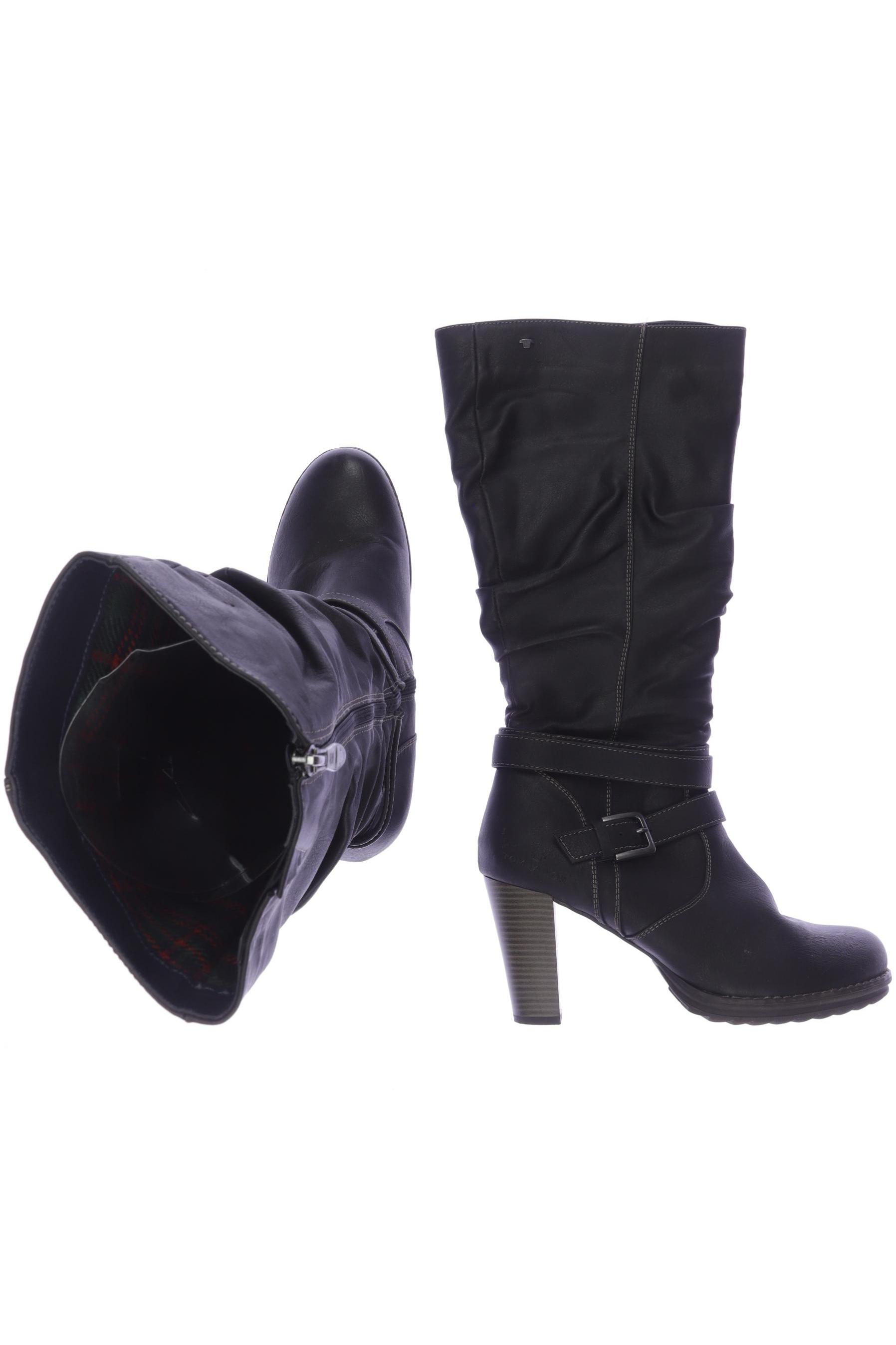 

Tom Tailor Damen Stiefel, schwarz, Gr. 40