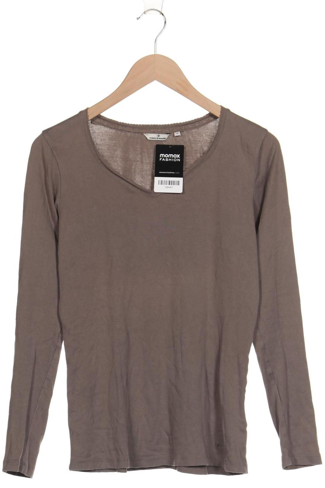 

Tom Tailor Damen Langarmshirt, grau, Gr. 38