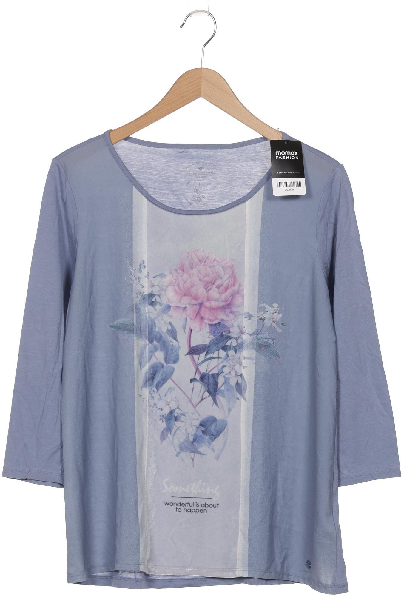 

Tom Tailor Damen Langarmshirt, blau, Gr. 42