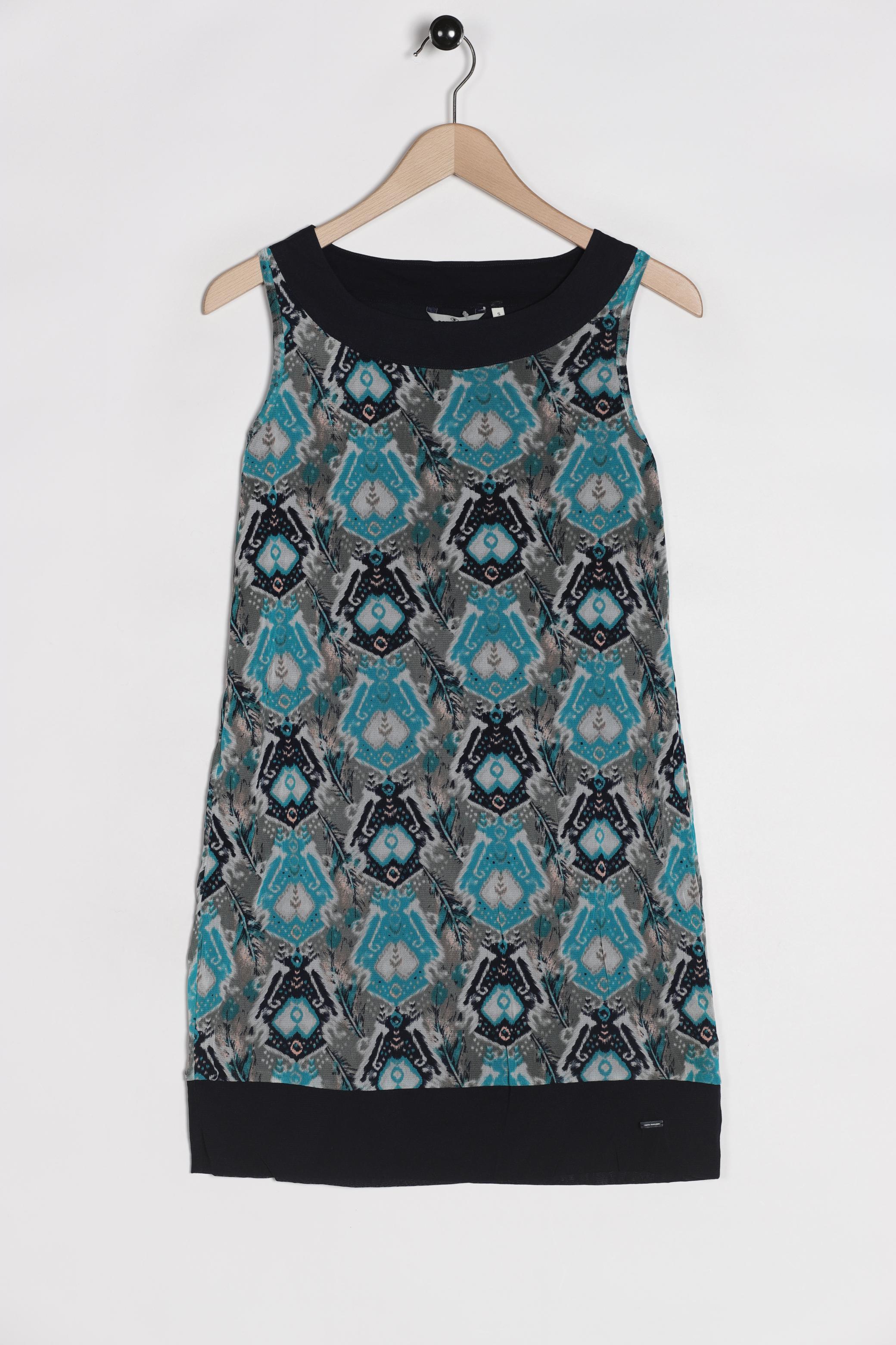 

Tom Tailor Damen Kleid, türkis