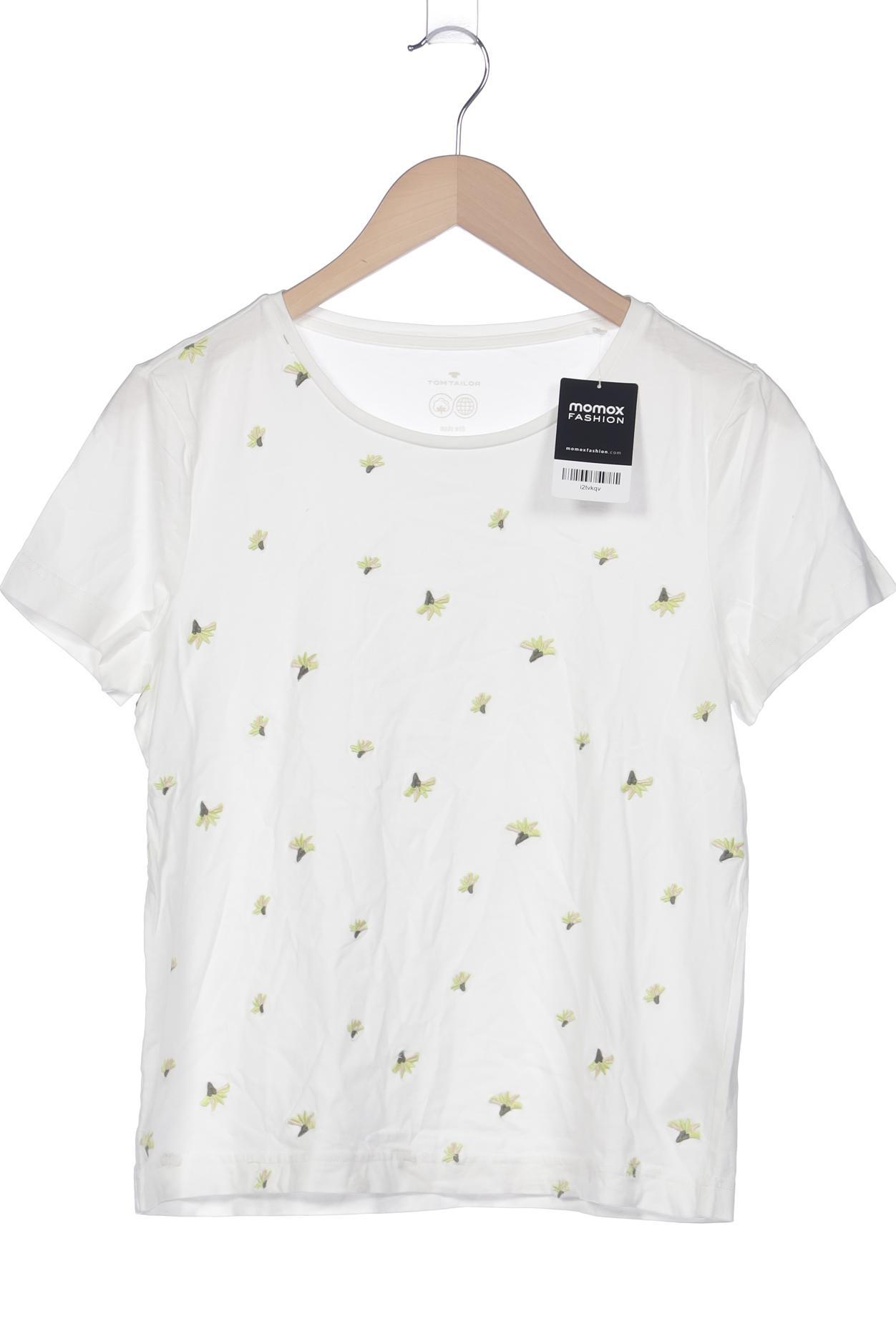 

Tom Tailor Damen T-Shirt, weiß, Gr. 36