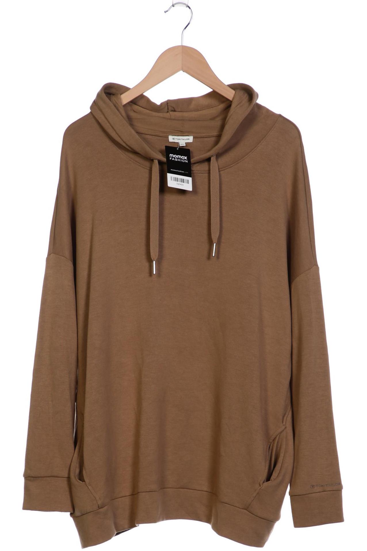 

Tom Tailor Damen Kapuzenpullover, braun, Gr. 48