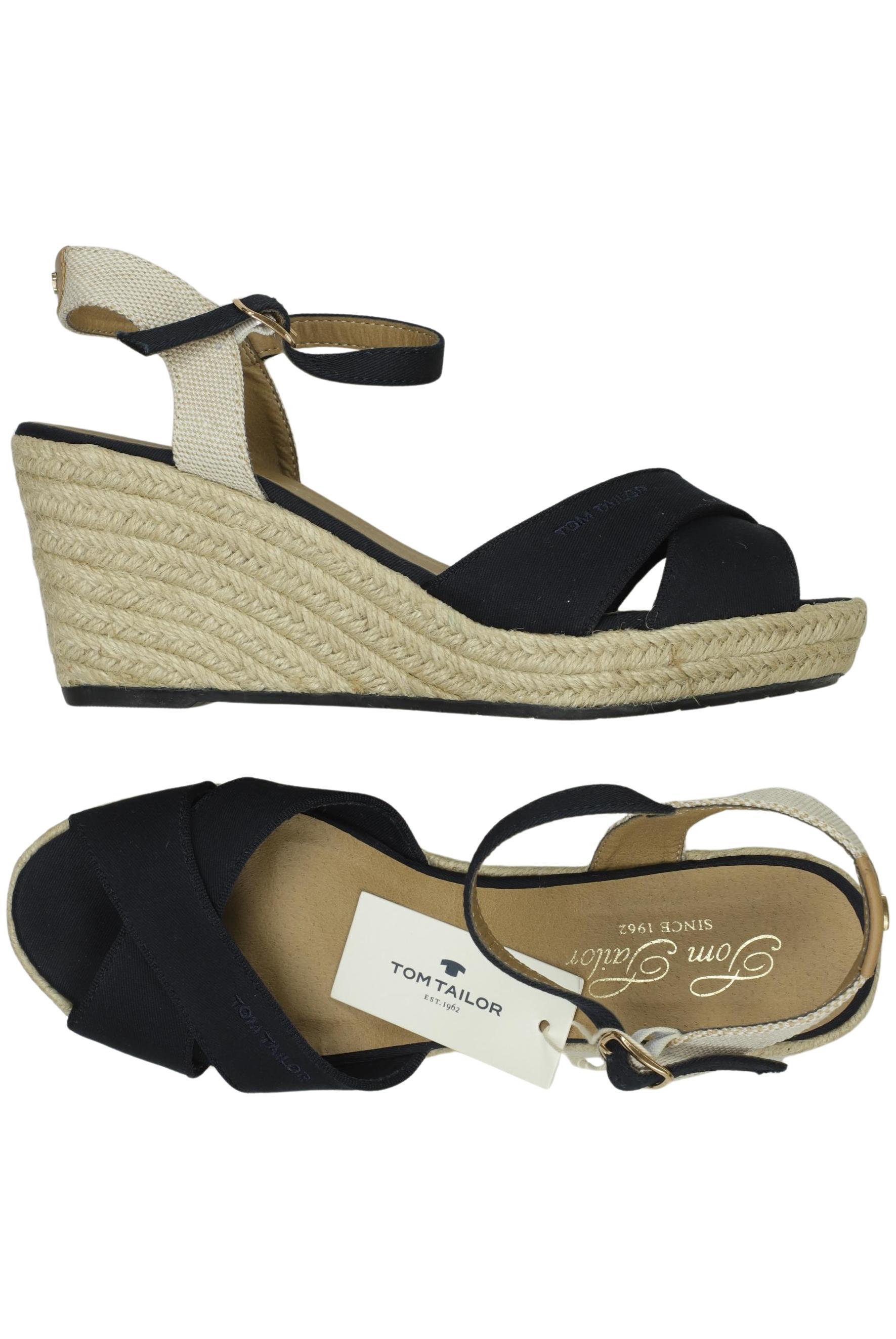 

Tom Tailor Damen Sandale, marineblau, Gr. 41