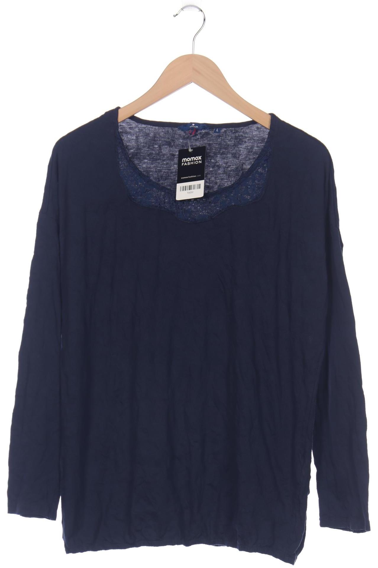 

Tom Tailor Damen Langarmshirt, marineblau, Gr. 42