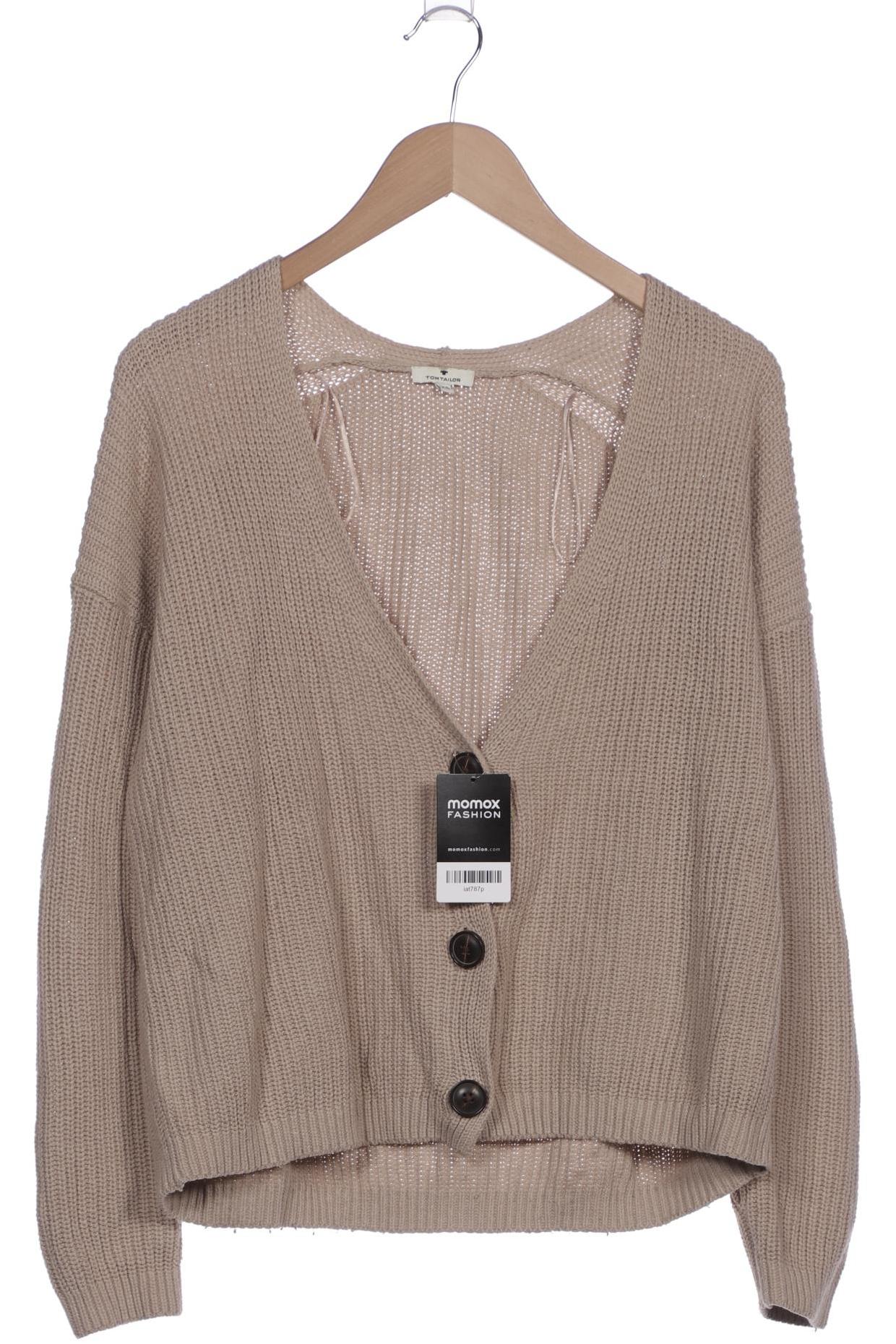 

Tom Tailor Damen Strickjacke, beige, Gr. 34
