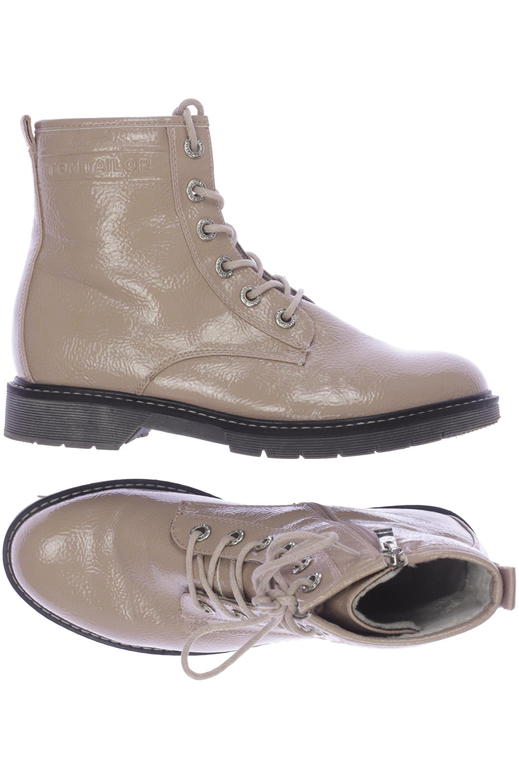 

Tom Tailor Damen Stiefelette, beige, Gr. 39