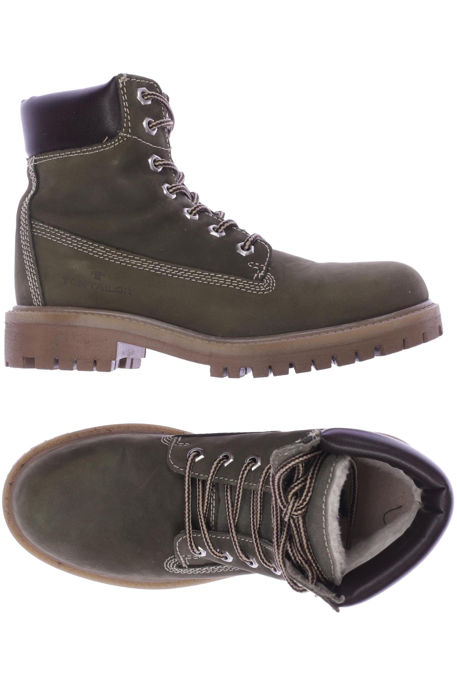 

Tom Tailor Damen Stiefelette, grün, Gr. 38