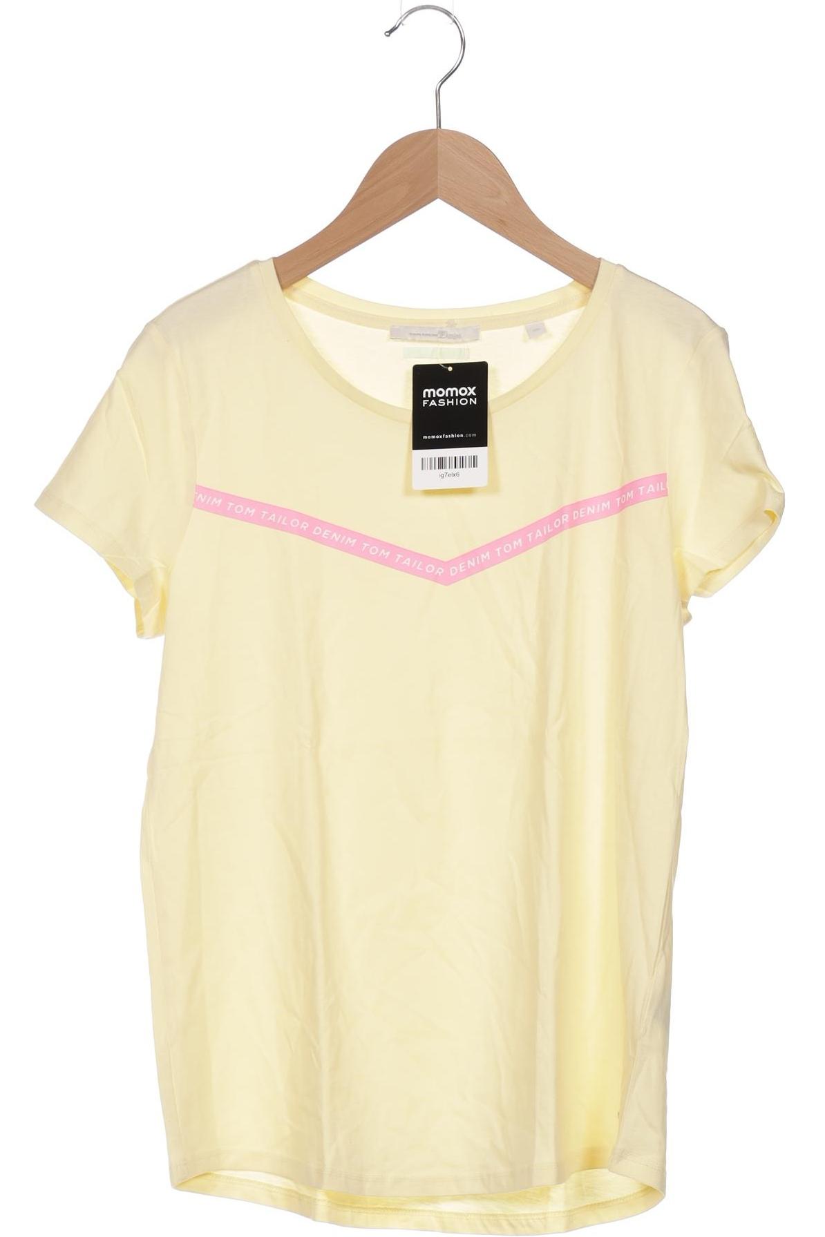 

Tom Tailor Damen T-Shirt, gelb, Gr. 34