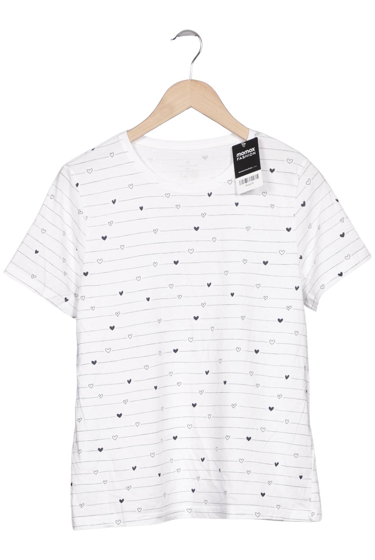 

Tom Tailor Damen T-Shirt, weiß, Gr. 44