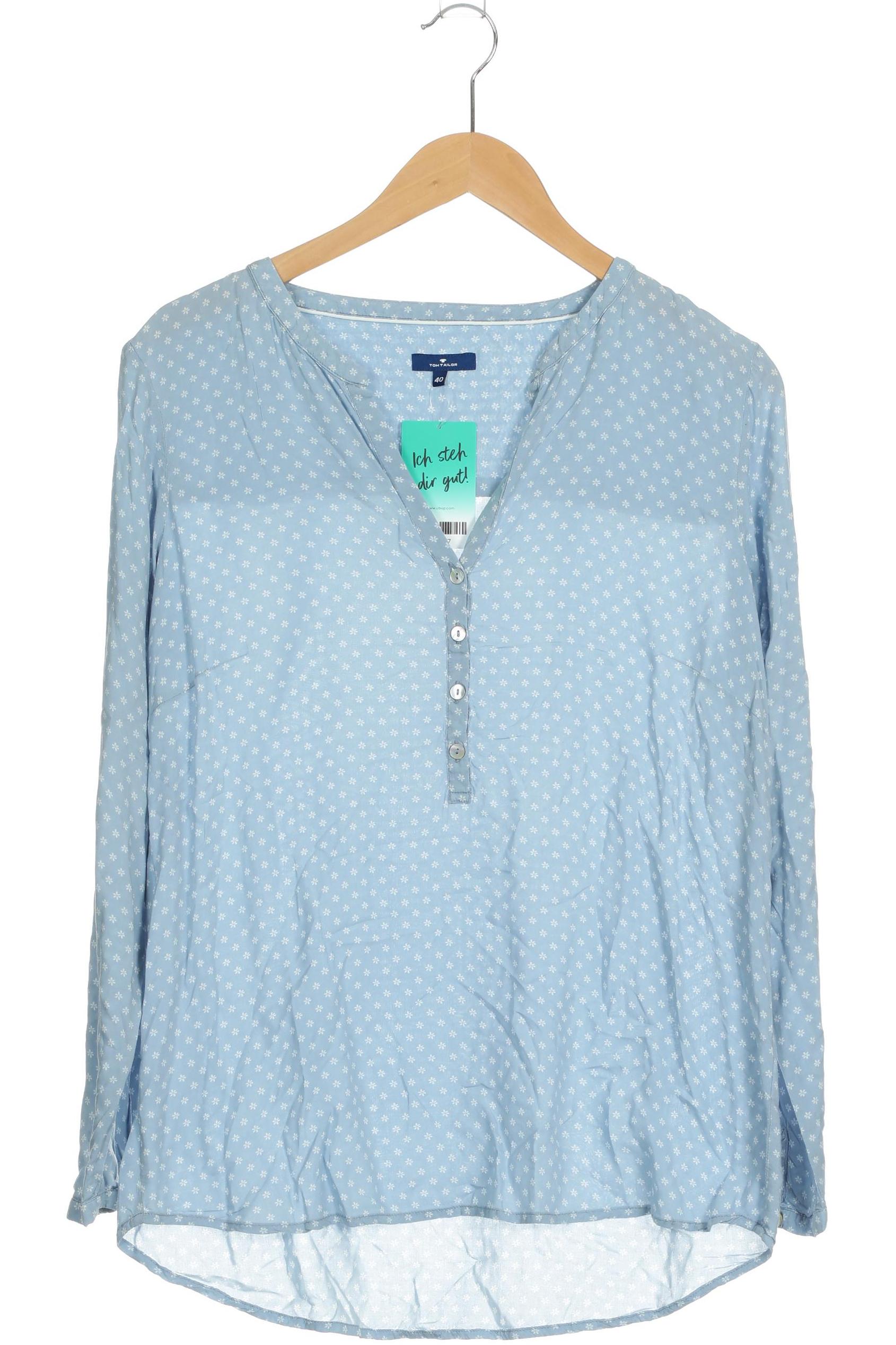 

Tom Tailor Damen Bluse, blau, Gr. 40