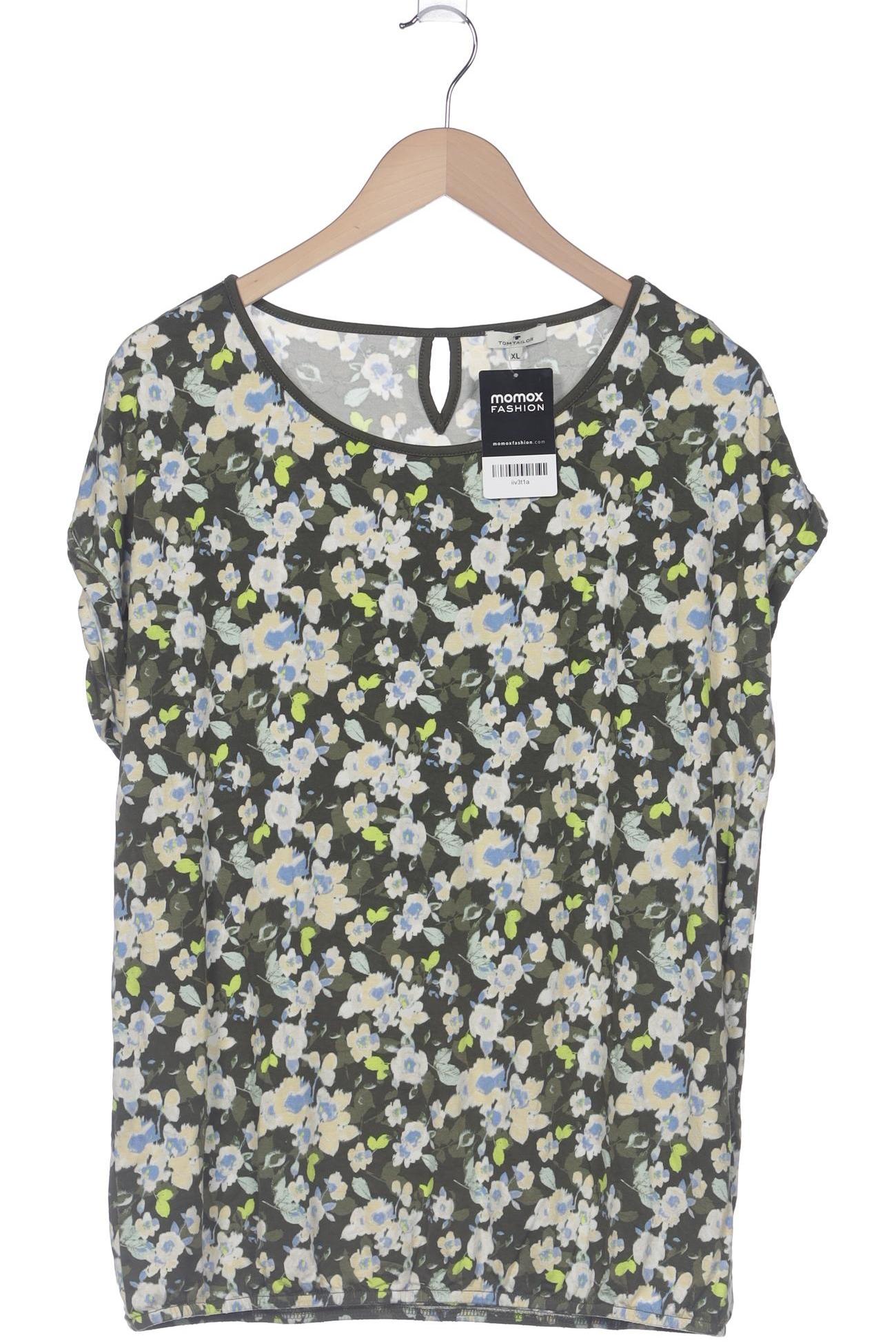 

Tom Tailor Damen T-Shirt, grün, Gr. 44