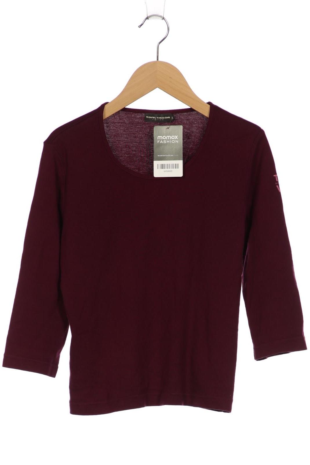 

Tom Tailor Damen Langarmshirt, bordeaux, Gr. 36