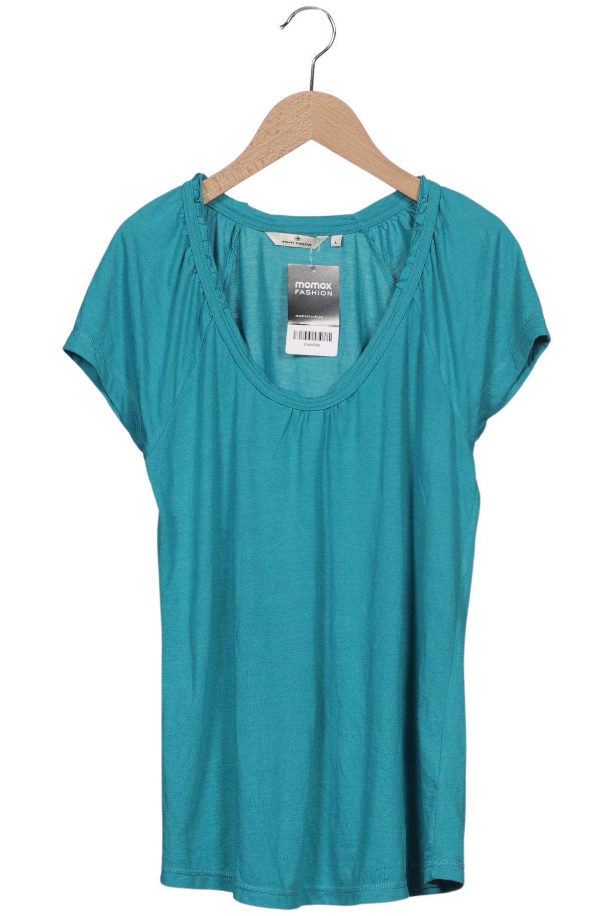 

Tom Tailor Damen T-Shirt, blau, Gr. 42